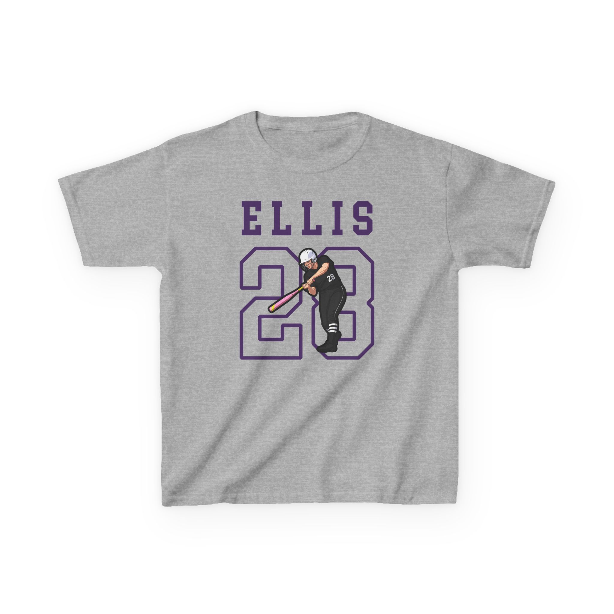 Youth Tee — character_shirsey in Grey