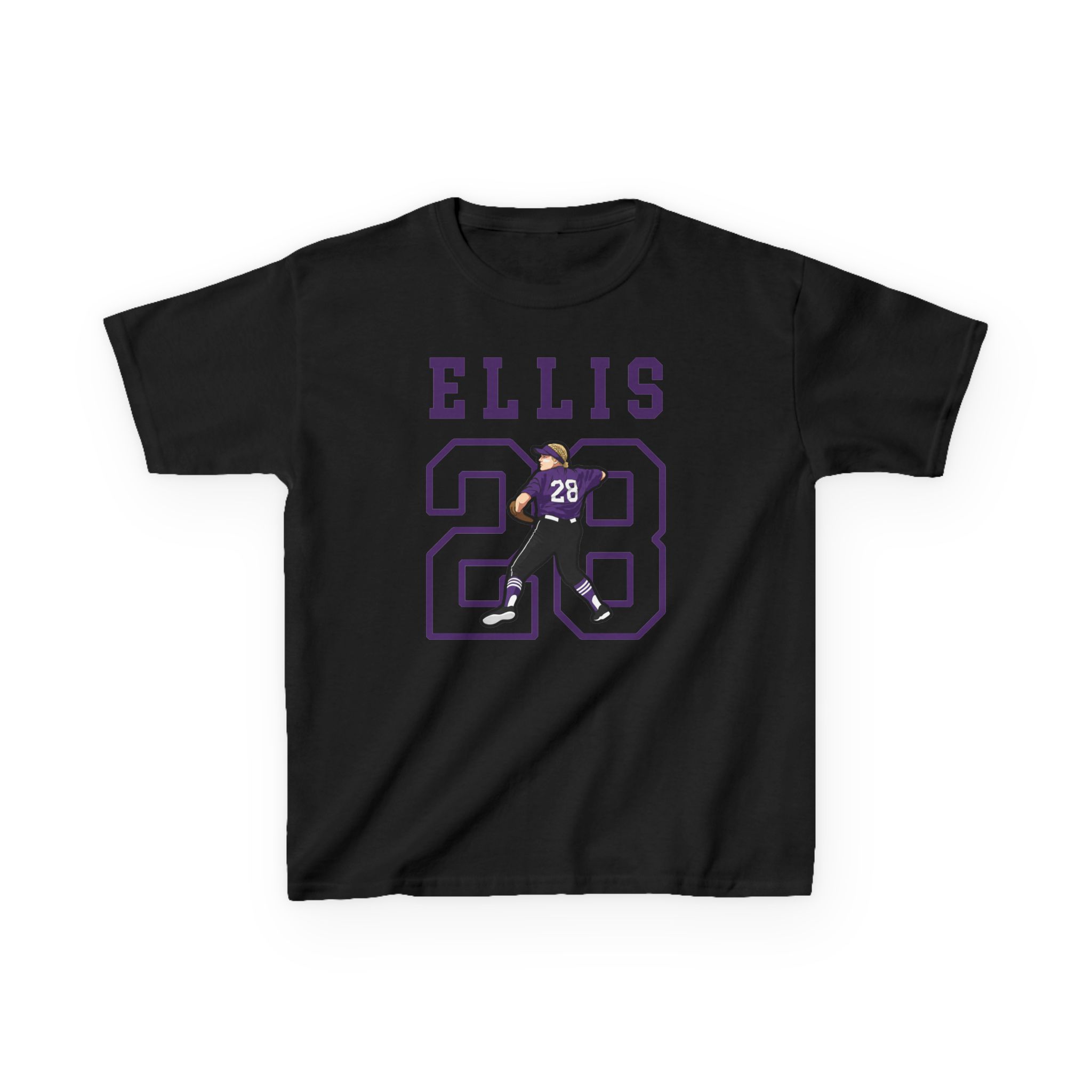 Youth Tee — character_shirsey in Black