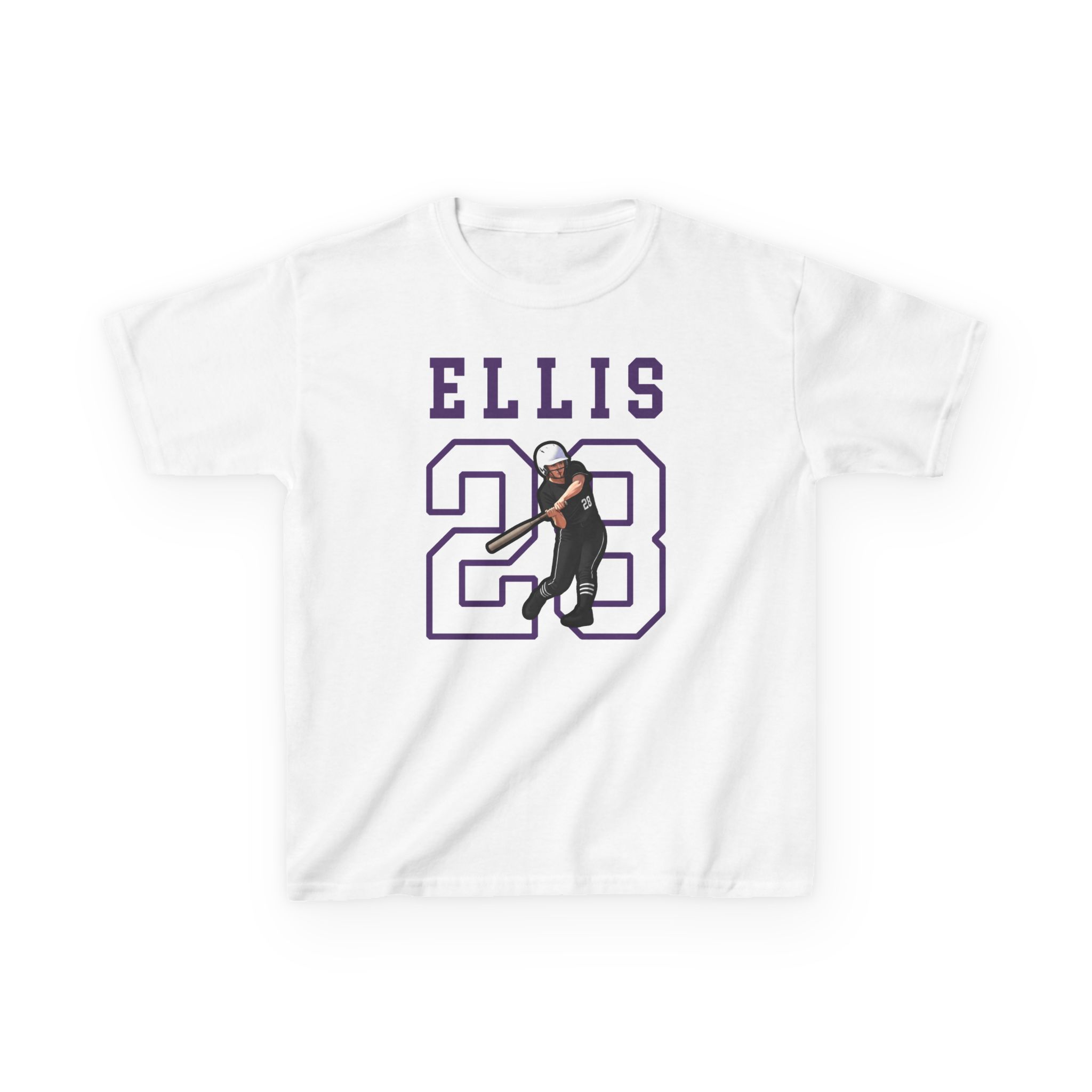 Youth Tee — character_shirsey in White