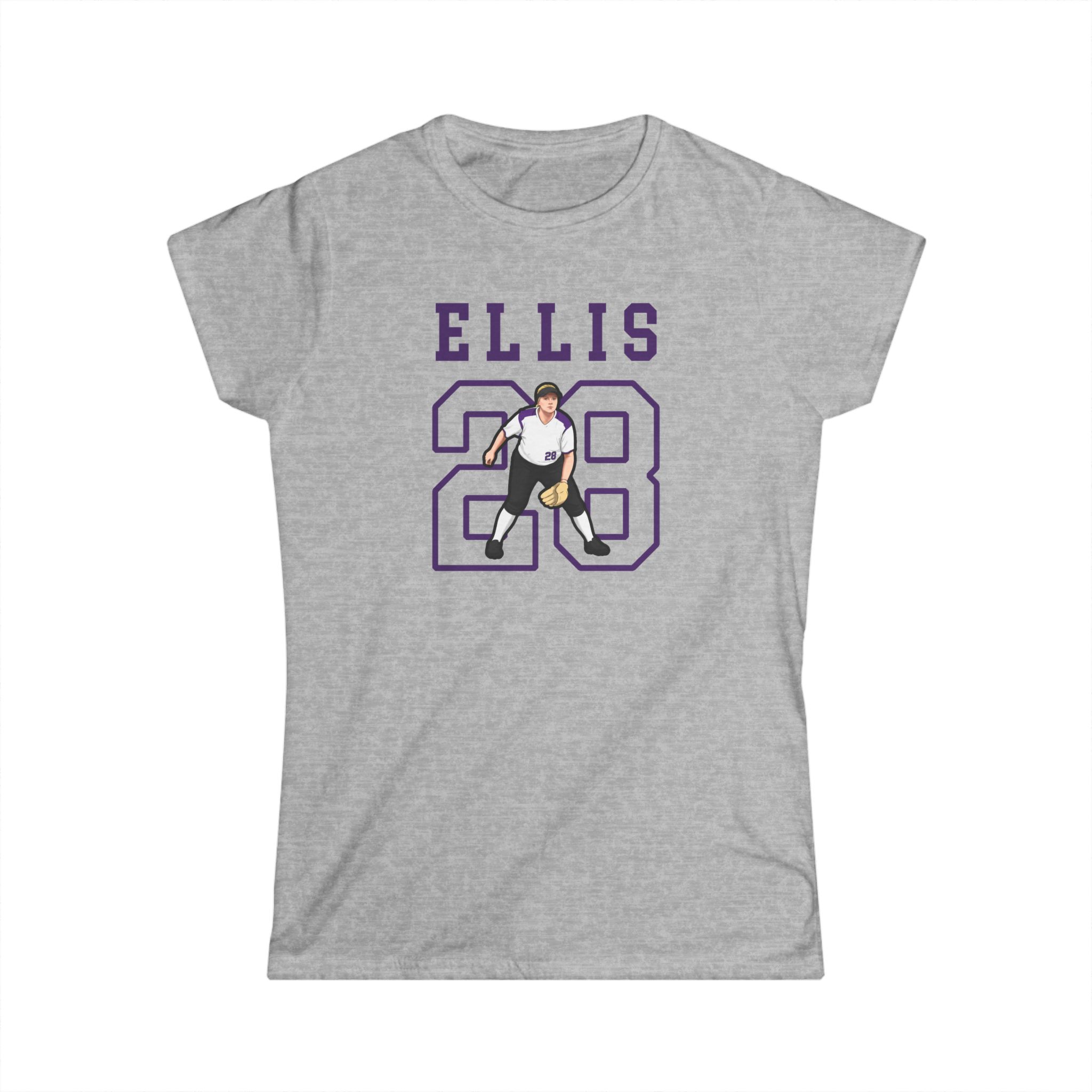 Women's Softstyle Tee — character_shirsey in Grey