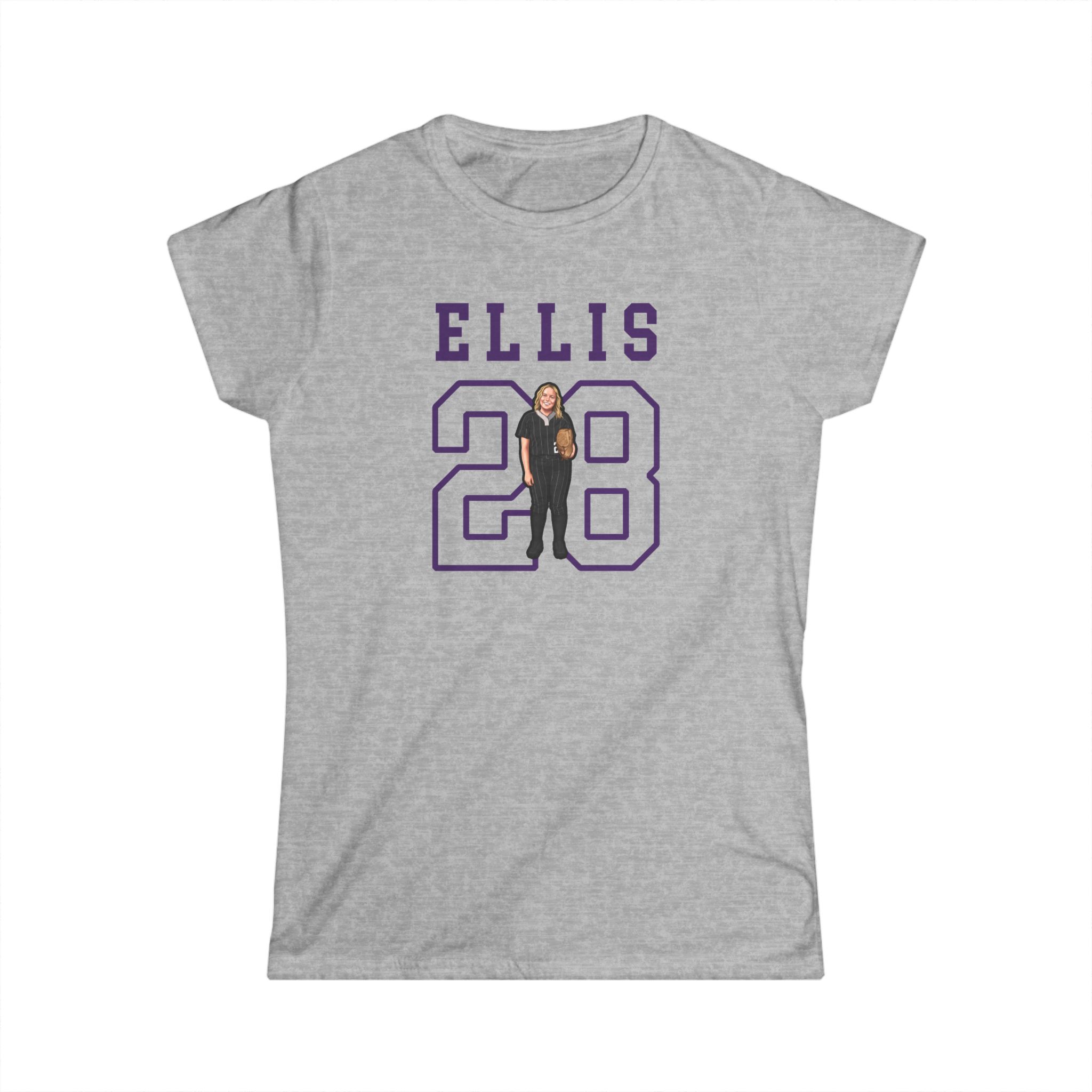 Women's Softstyle Tee — character_shirsey in Grey