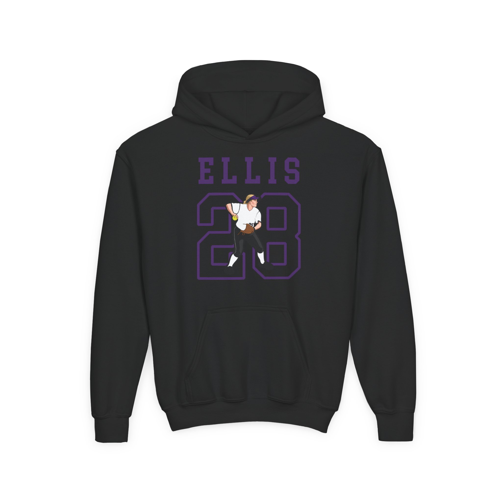 Youth Hoodie — character_shirsey in Black