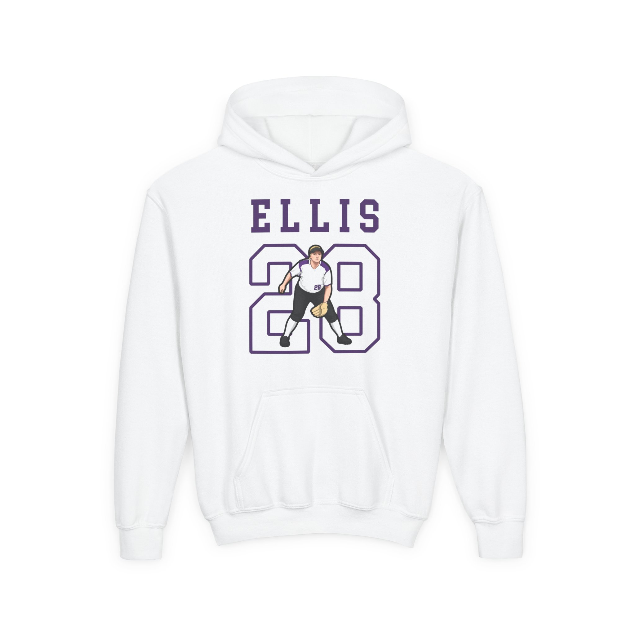 Youth Hoodie — character_shirsey in White