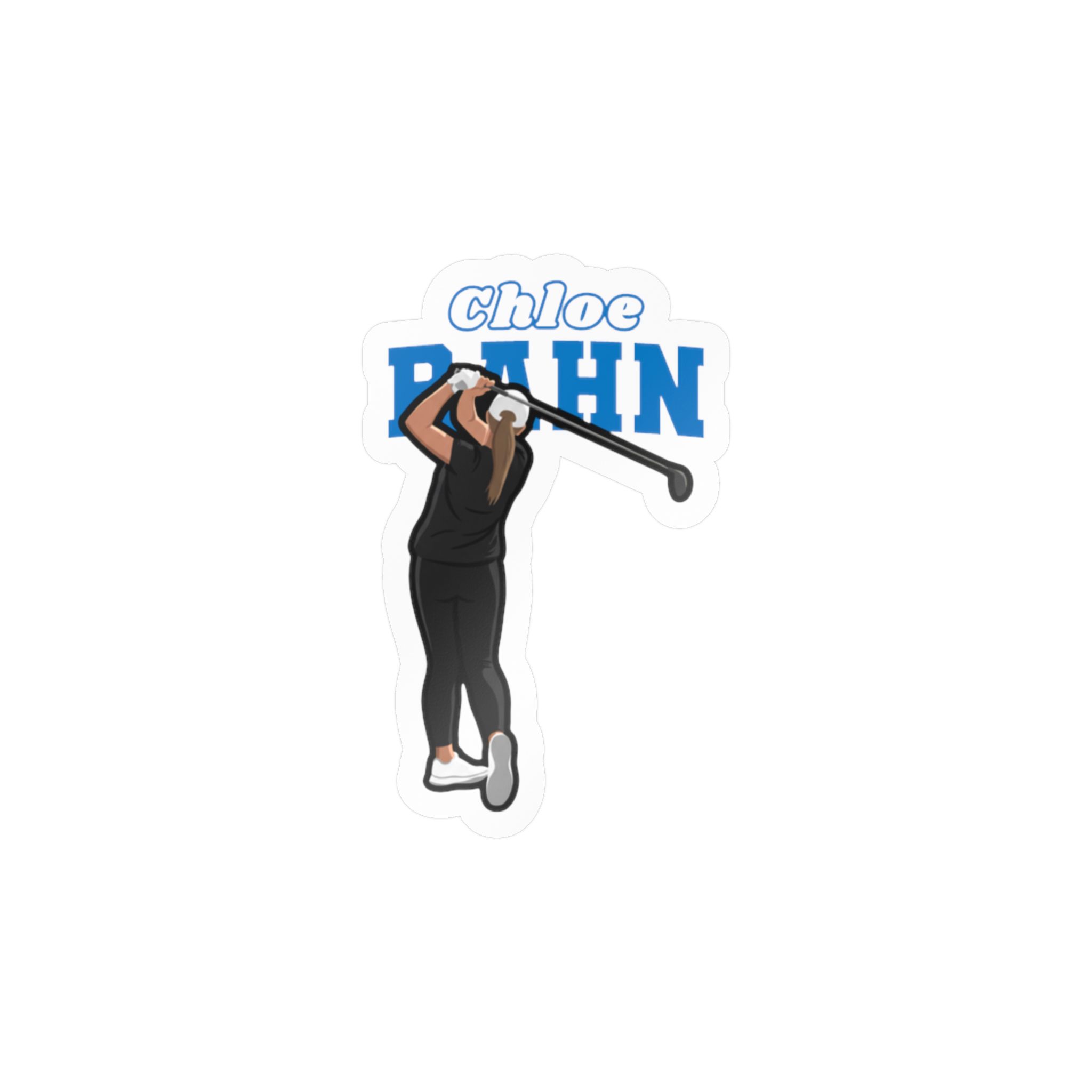 Vinyl Sticker — character_name_arch in Classic