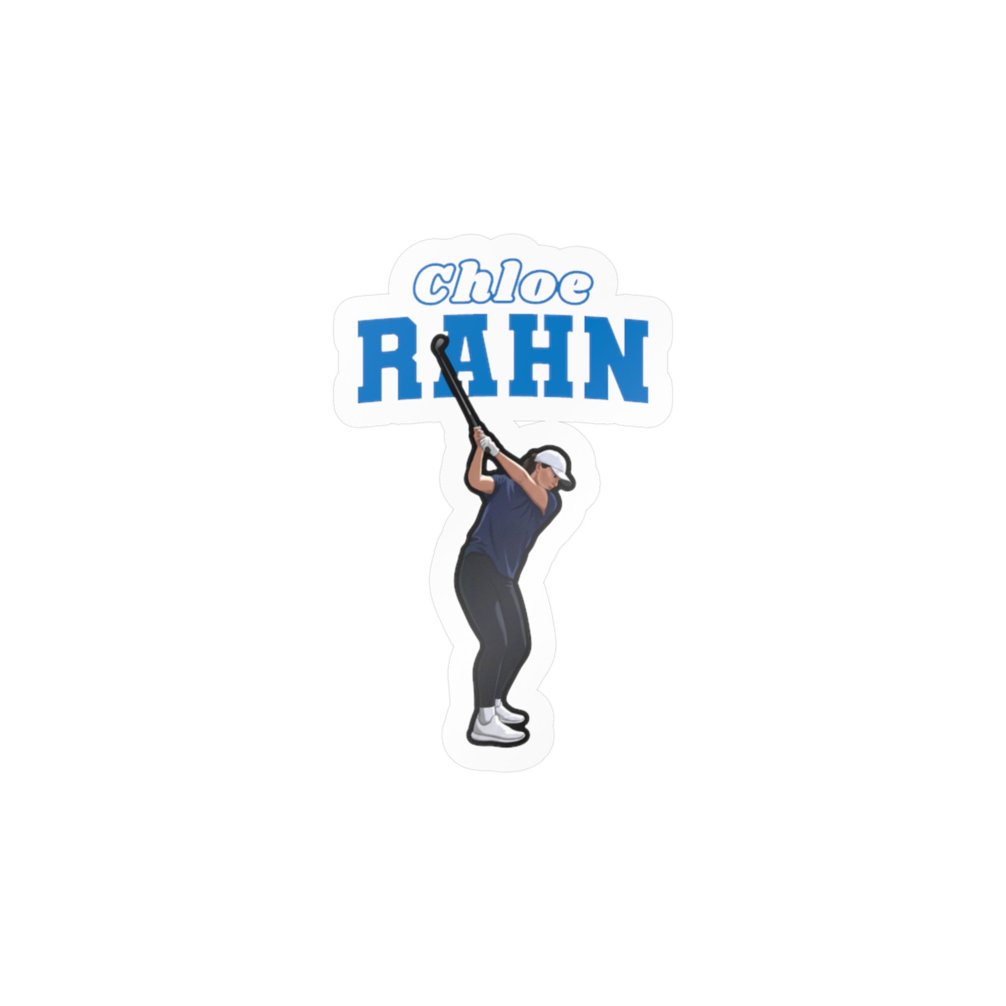 Vinyl Sticker — character_name_arch in Classic