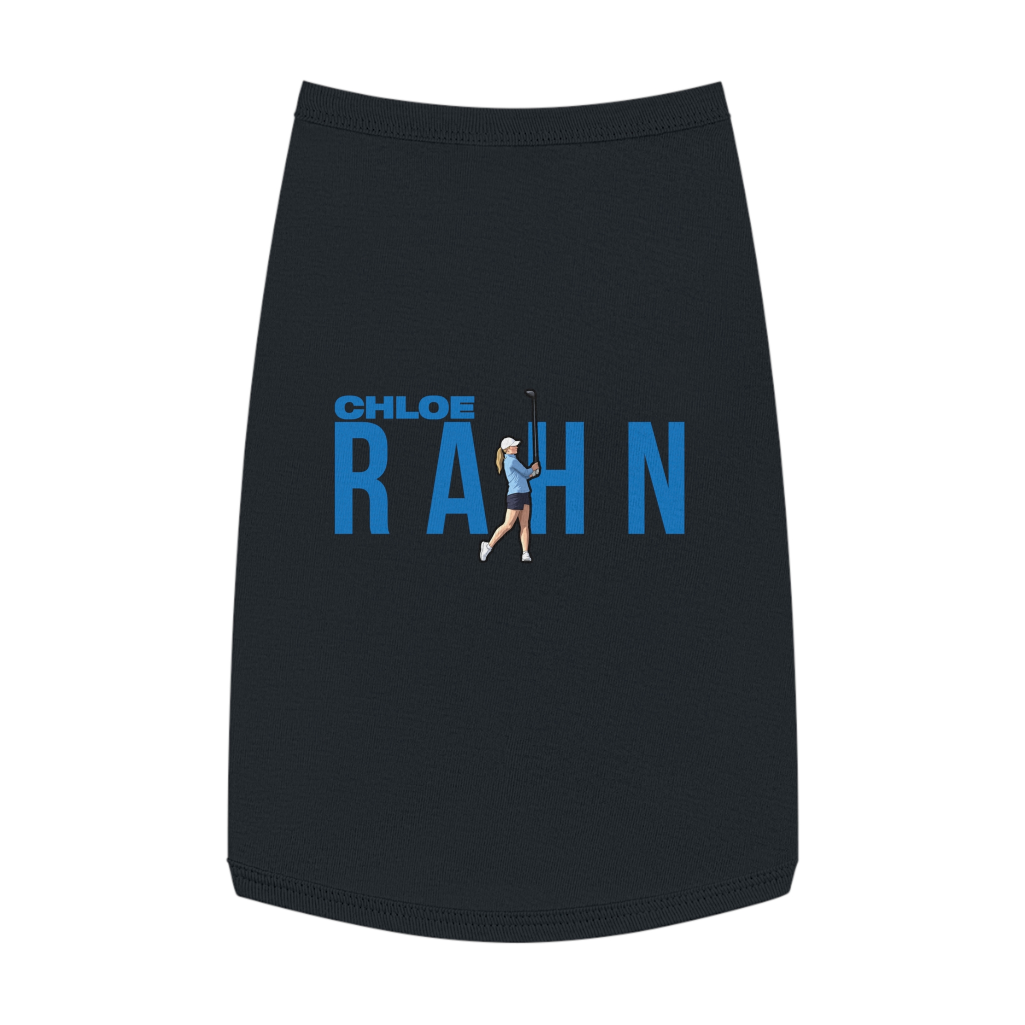 Pet Tank Top — character_player_name in White