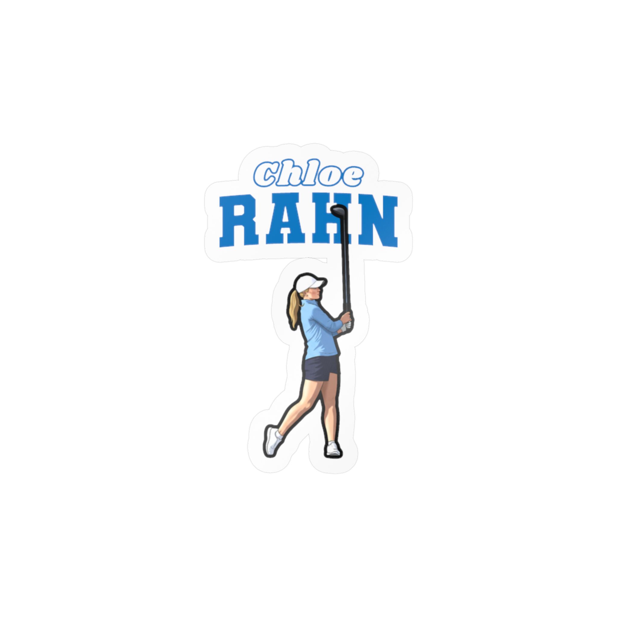 Vinyl Sticker — character_name_arch in Classic