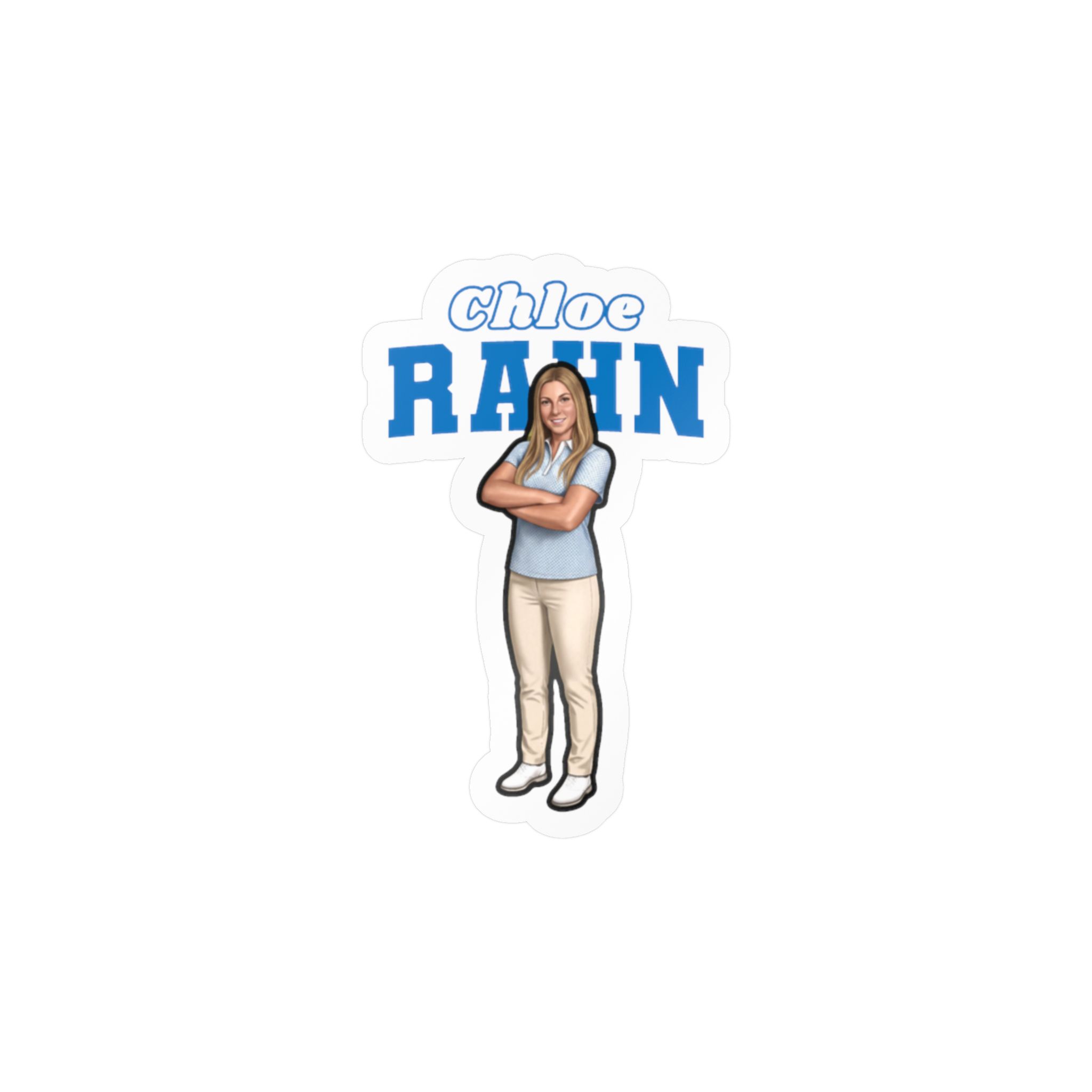 Vinyl Sticker — character_name_arch in Classic