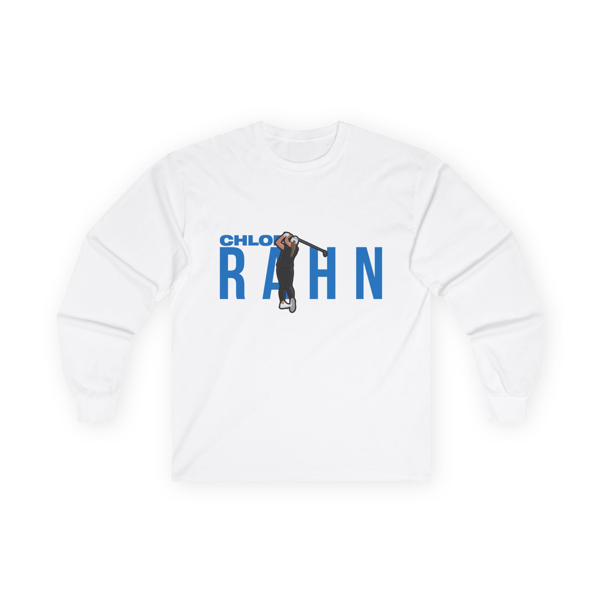 Long Sleeve Tee — character_player_name in White