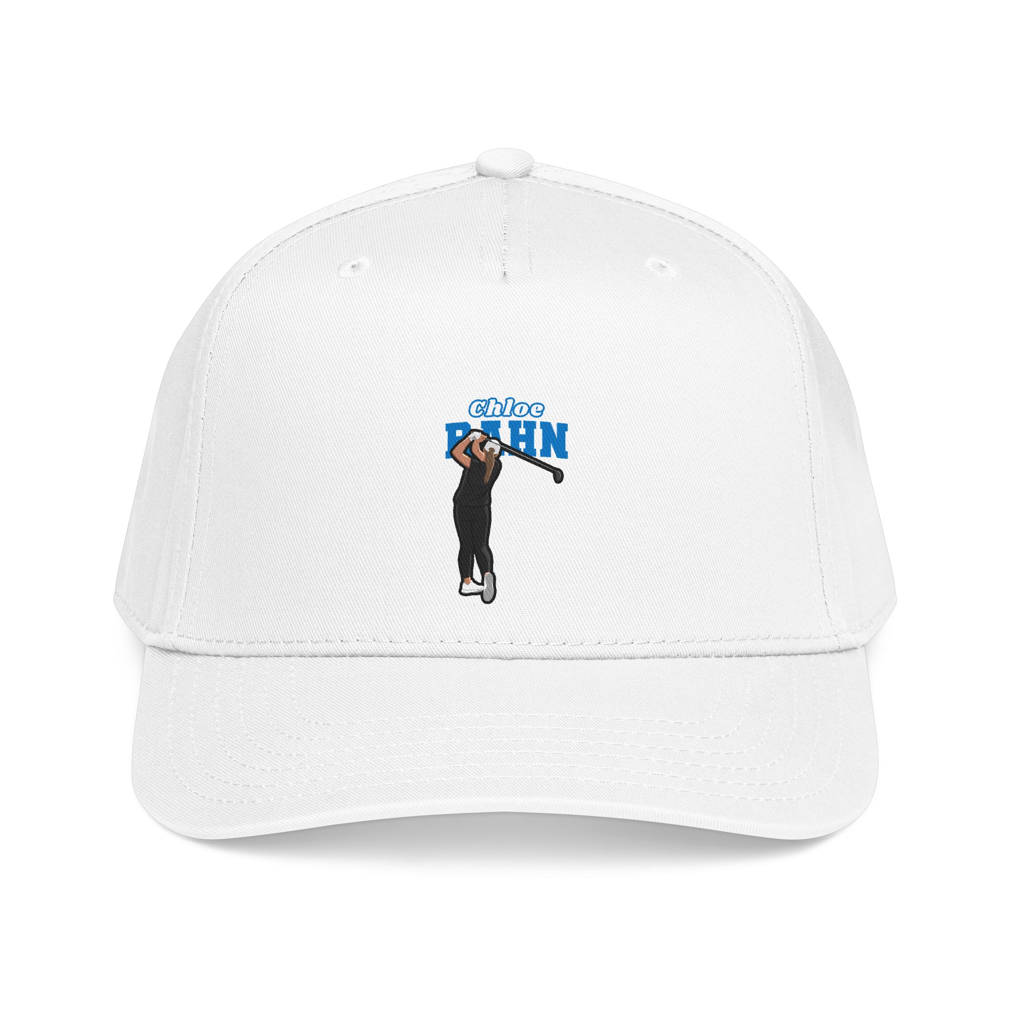 Baseball Cap — character_name_arch in White