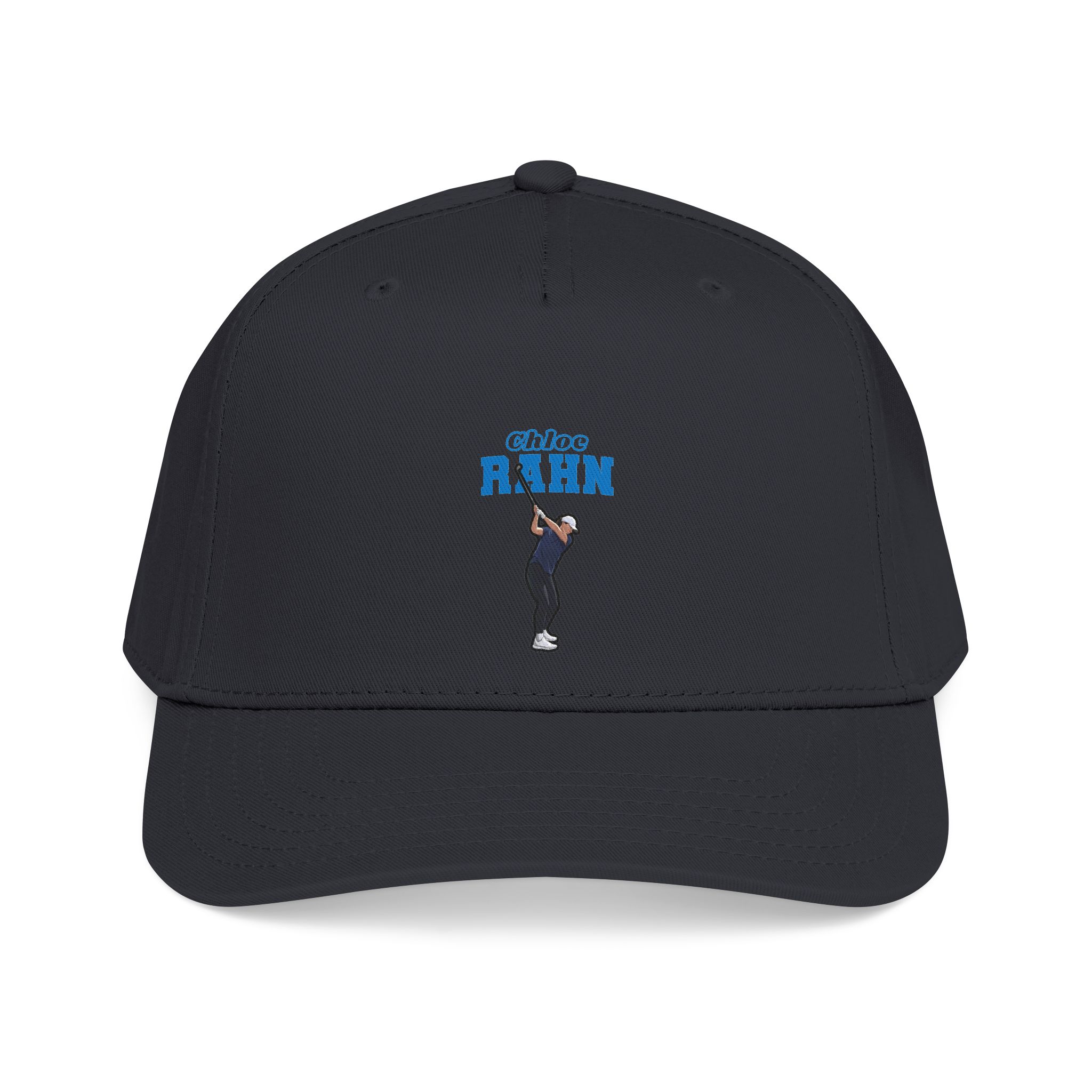 Baseball Cap — character_name_arch in Black