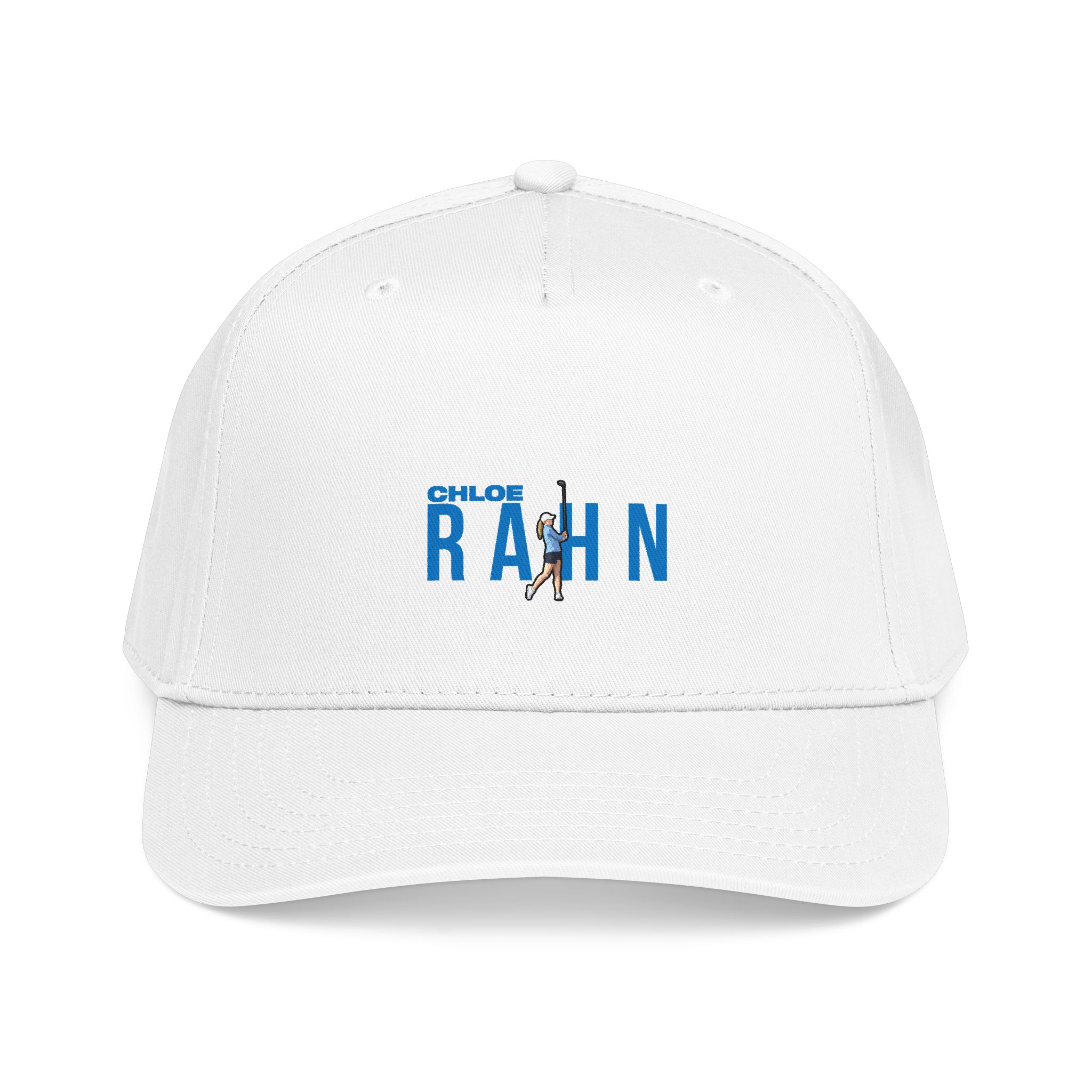 Baseball Cap — character_player_name in White