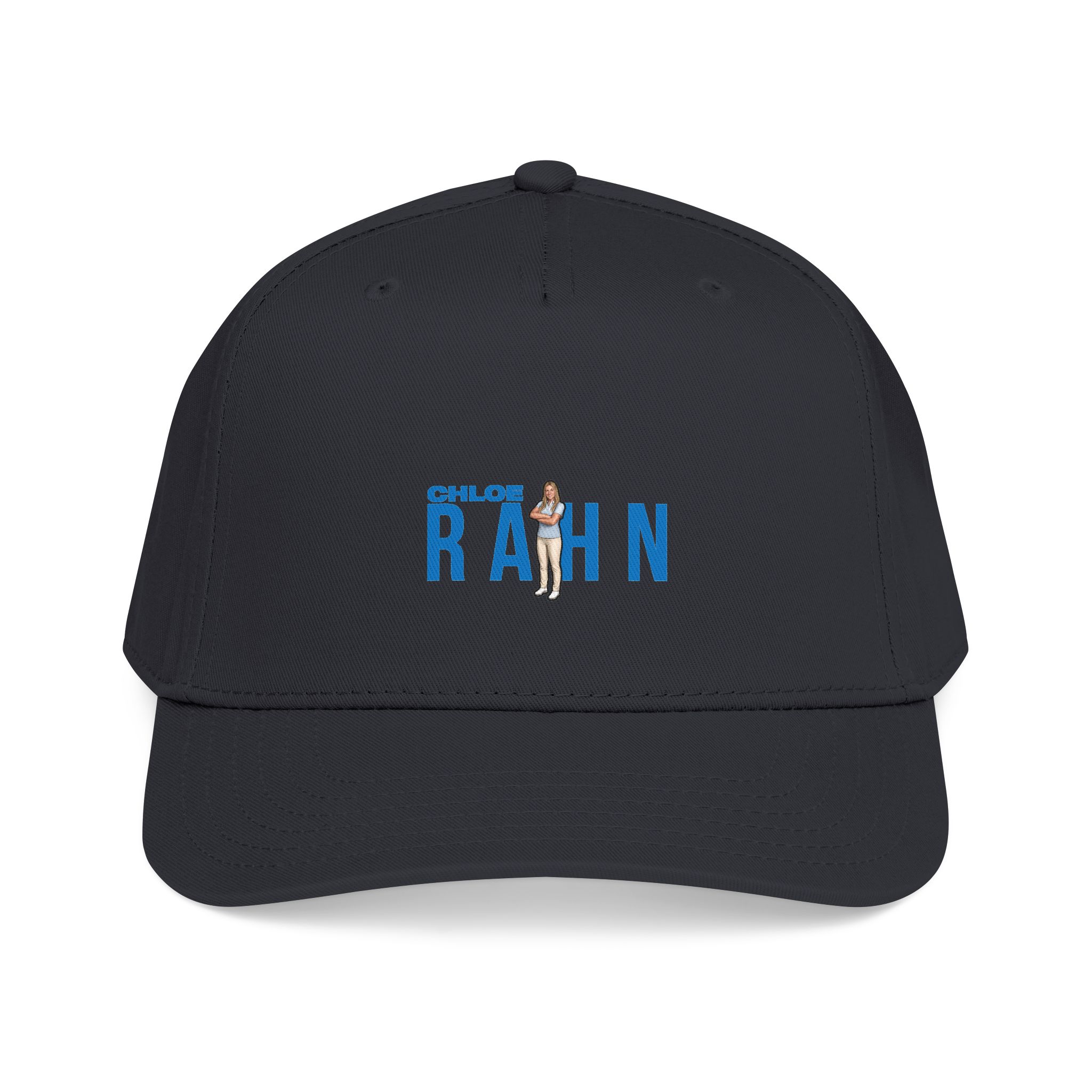 Baseball Cap — character_player_name in Black