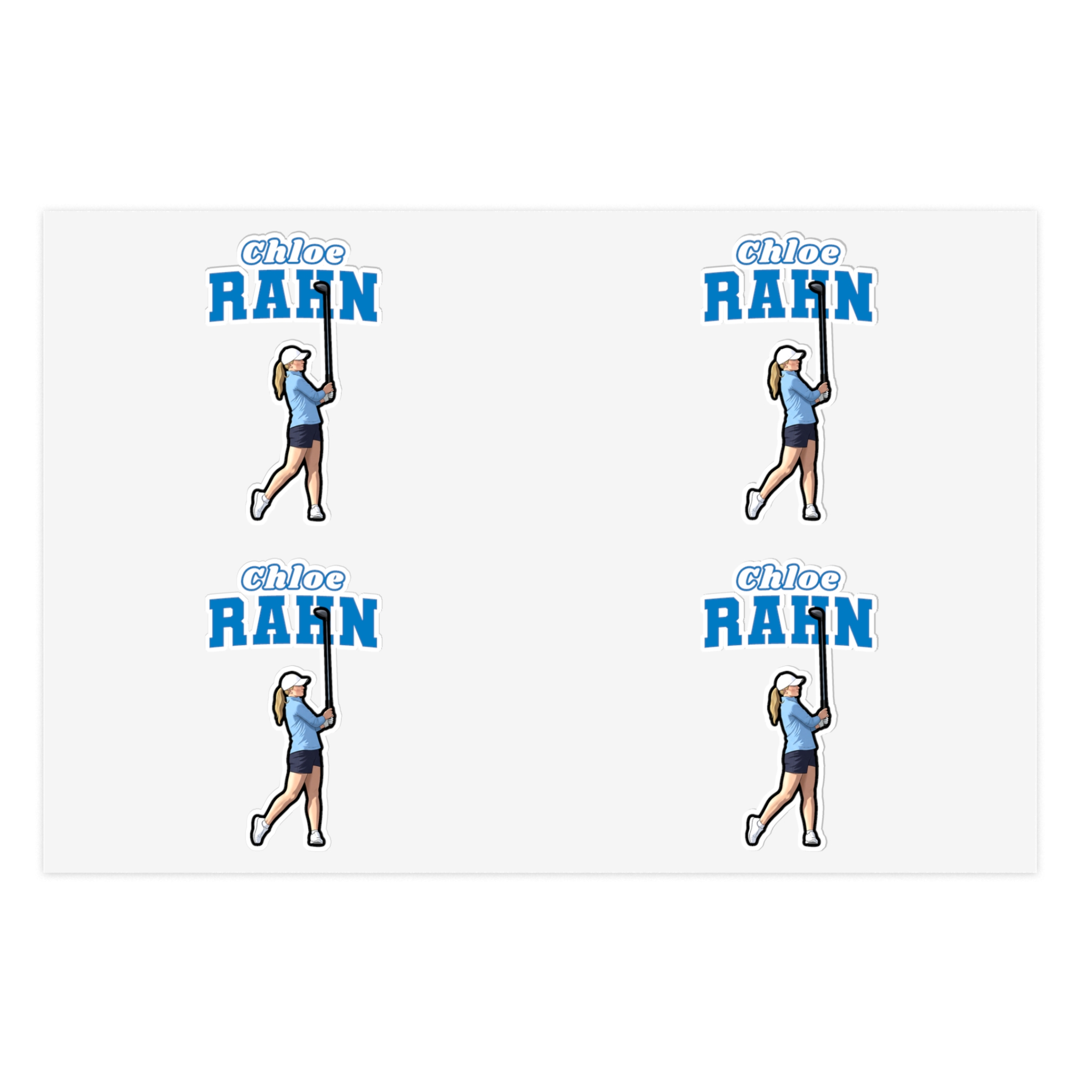 Sticker Sheet — character_name_arch in Classic