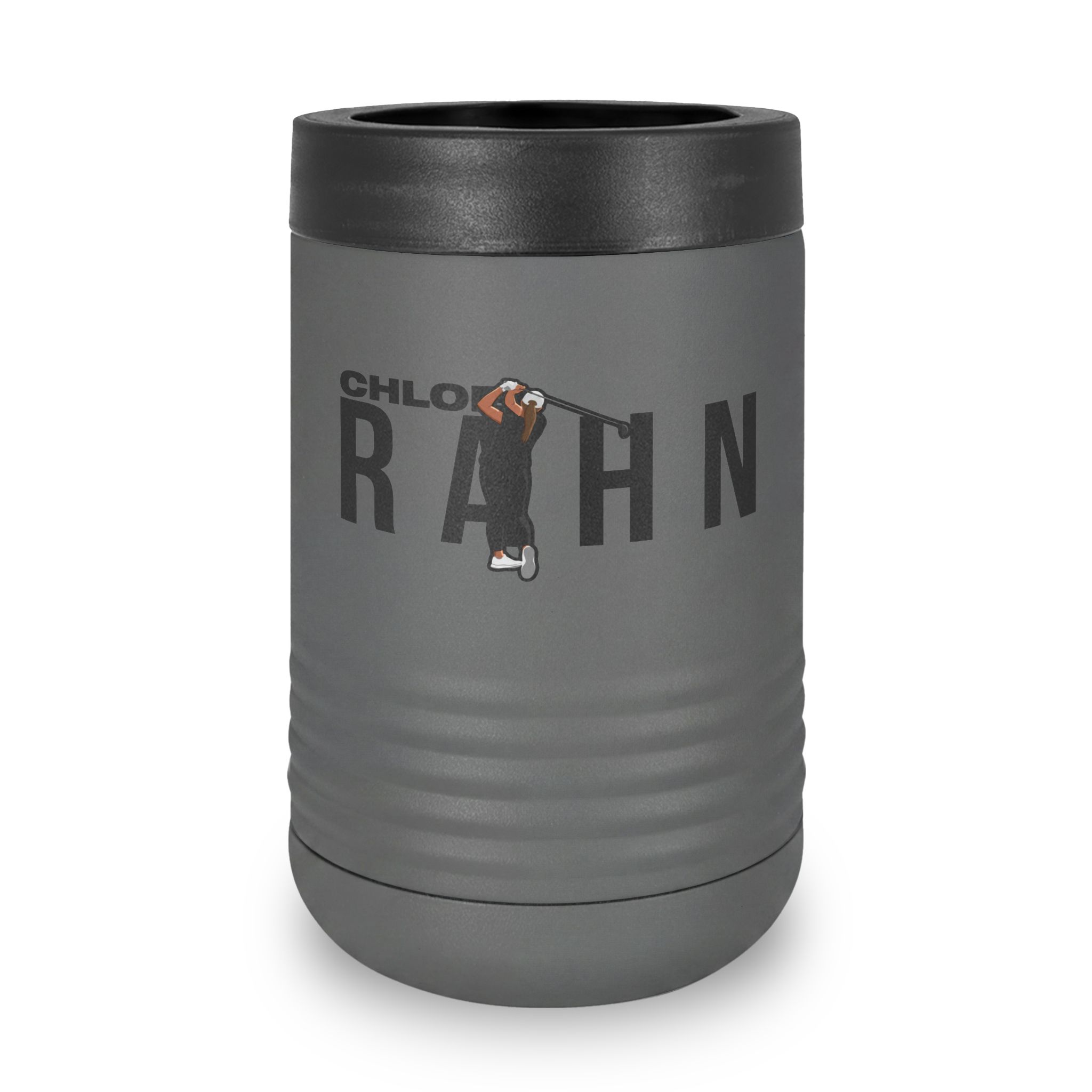 Stainless Can Cooler — character_player_name in Grey