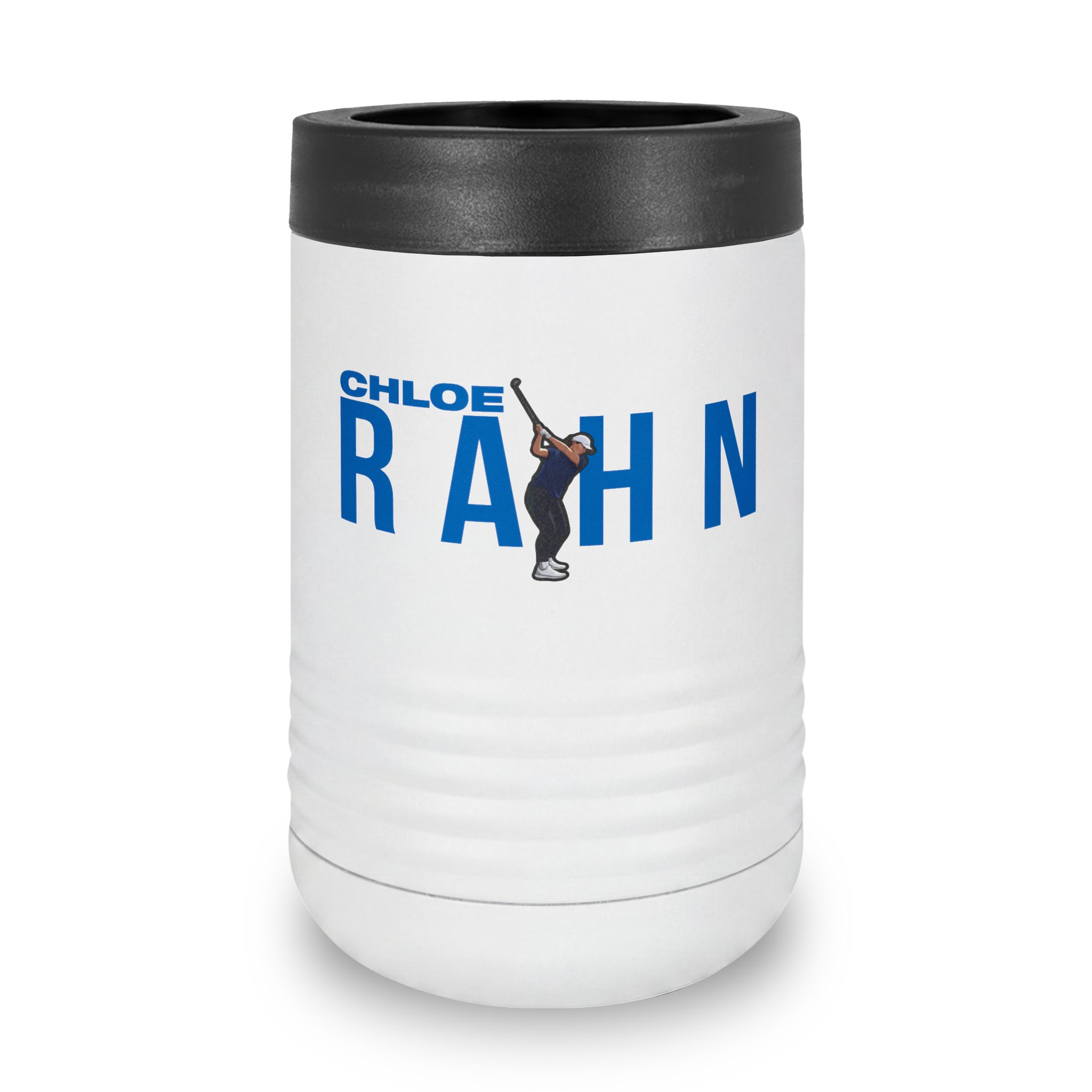 Stainless Can Cooler — character_player_name in White