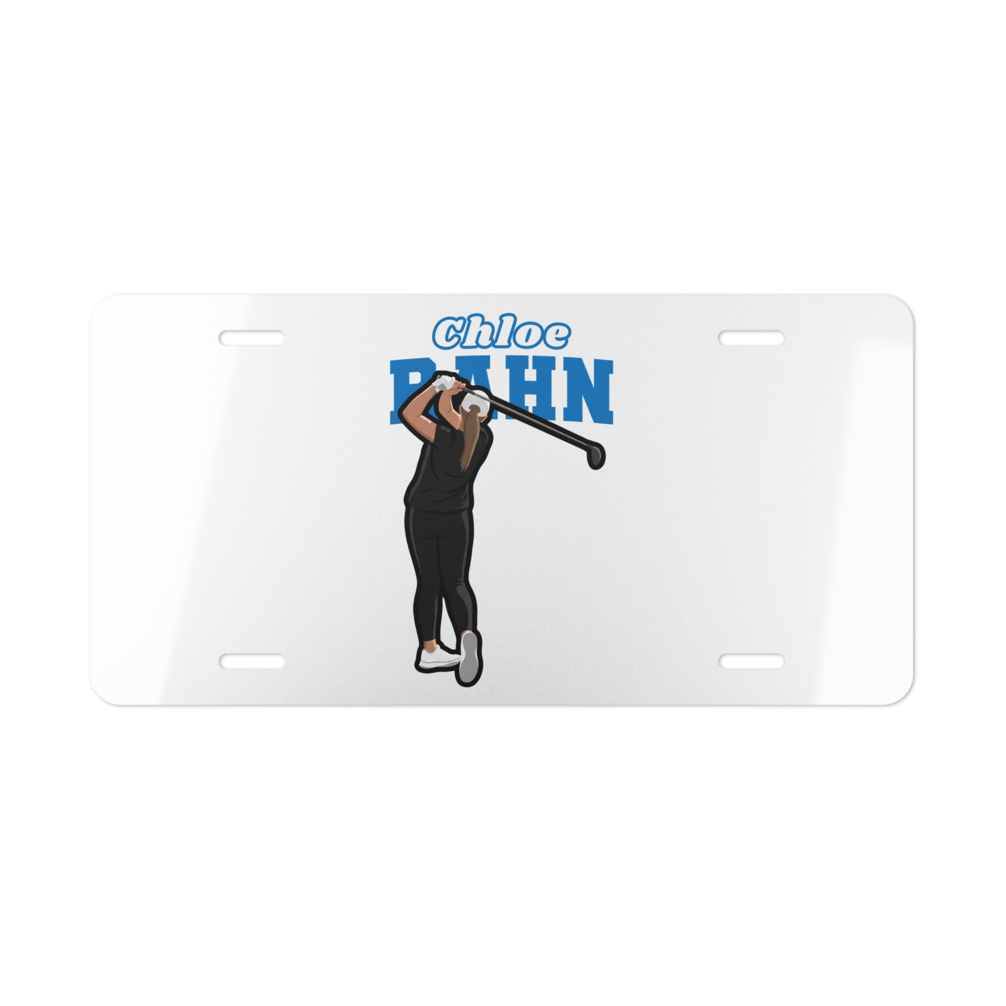 License Plate — character_name_arch in Classic