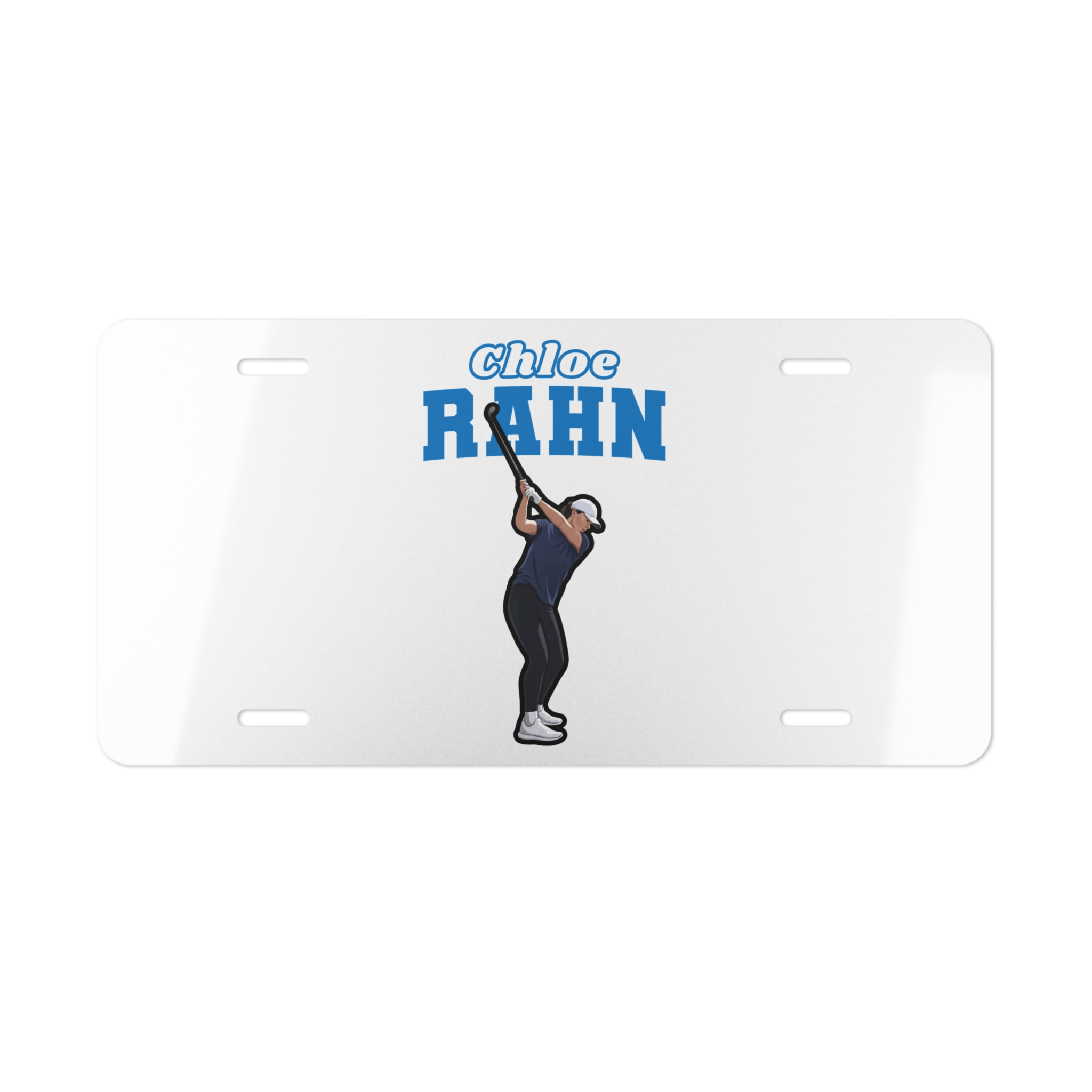 License Plate — character_name_arch in Classic