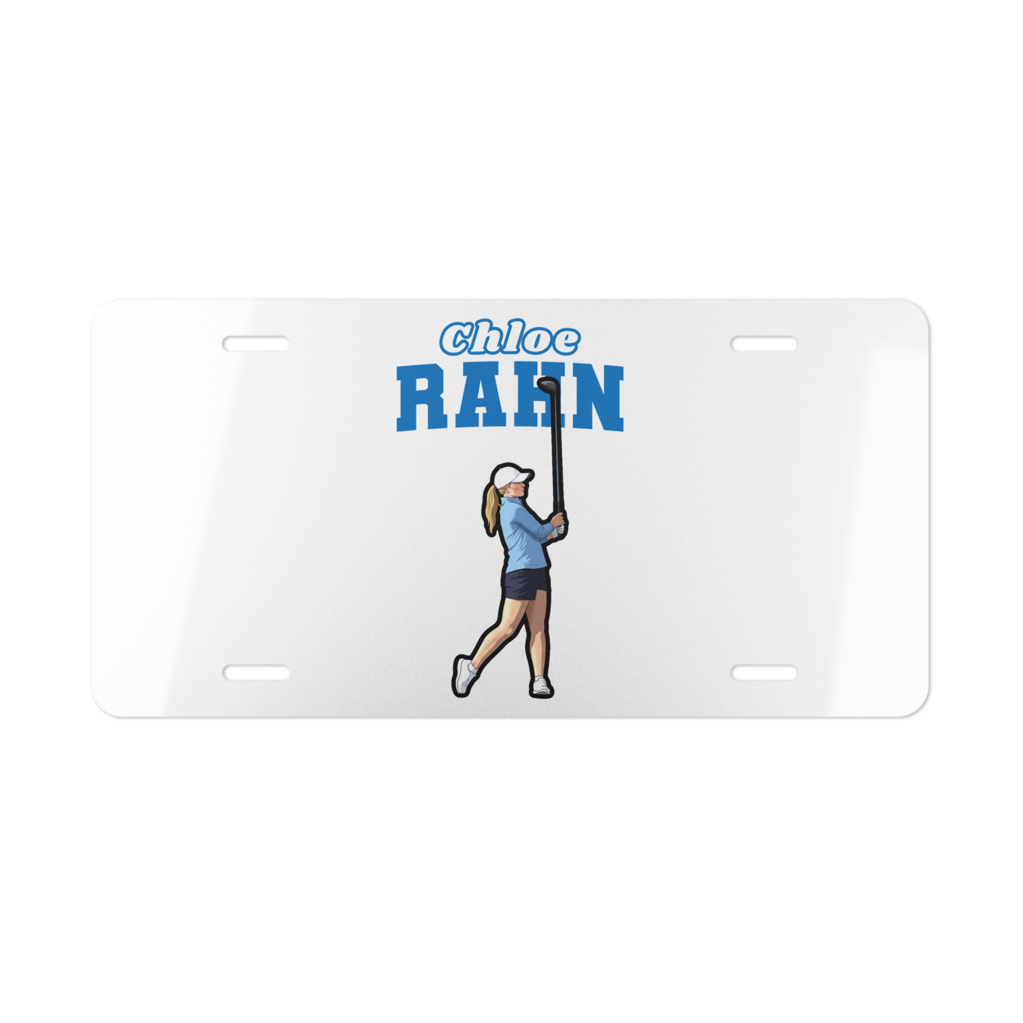 License Plate — character_name_arch in Classic