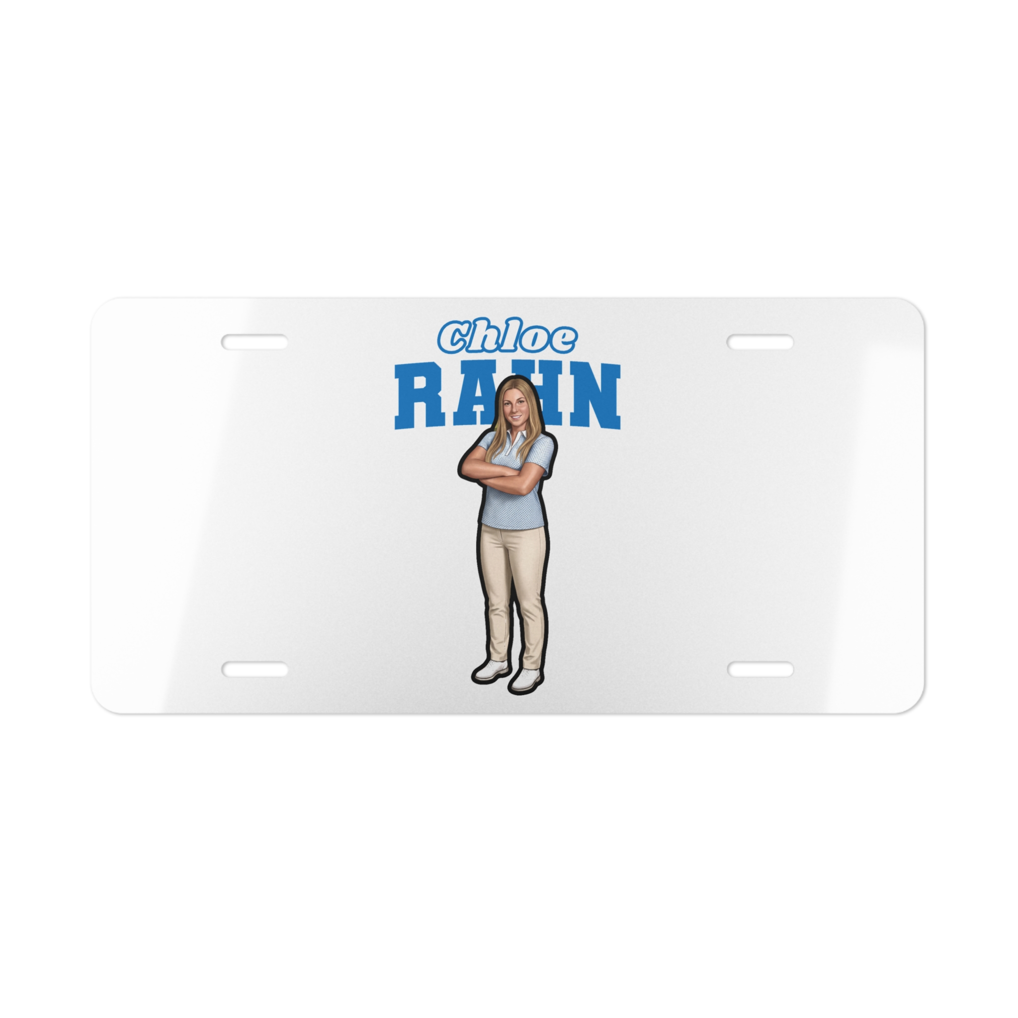 License Plate — character_name_arch in Classic