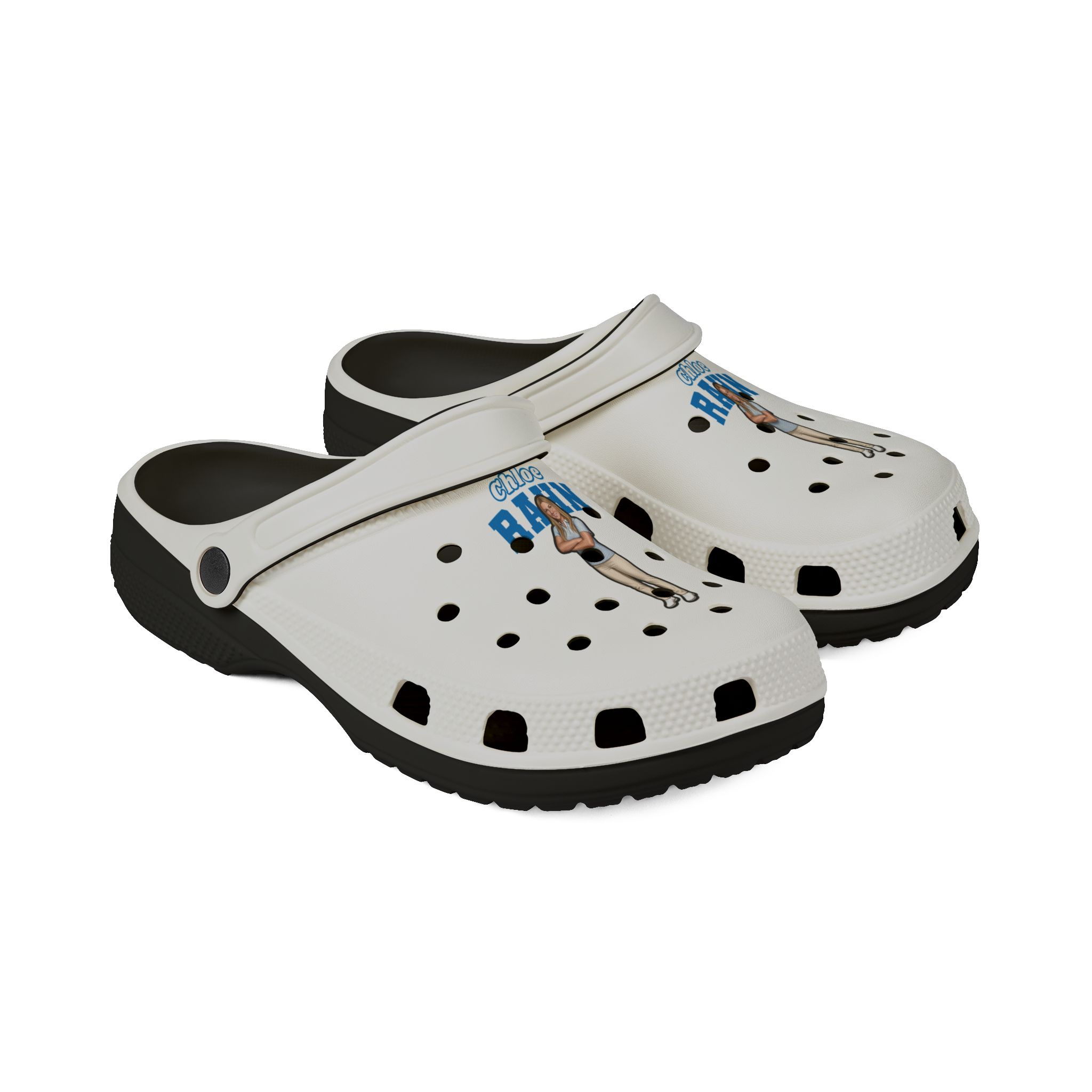 Rubber Clogs — character_name_arch in Black