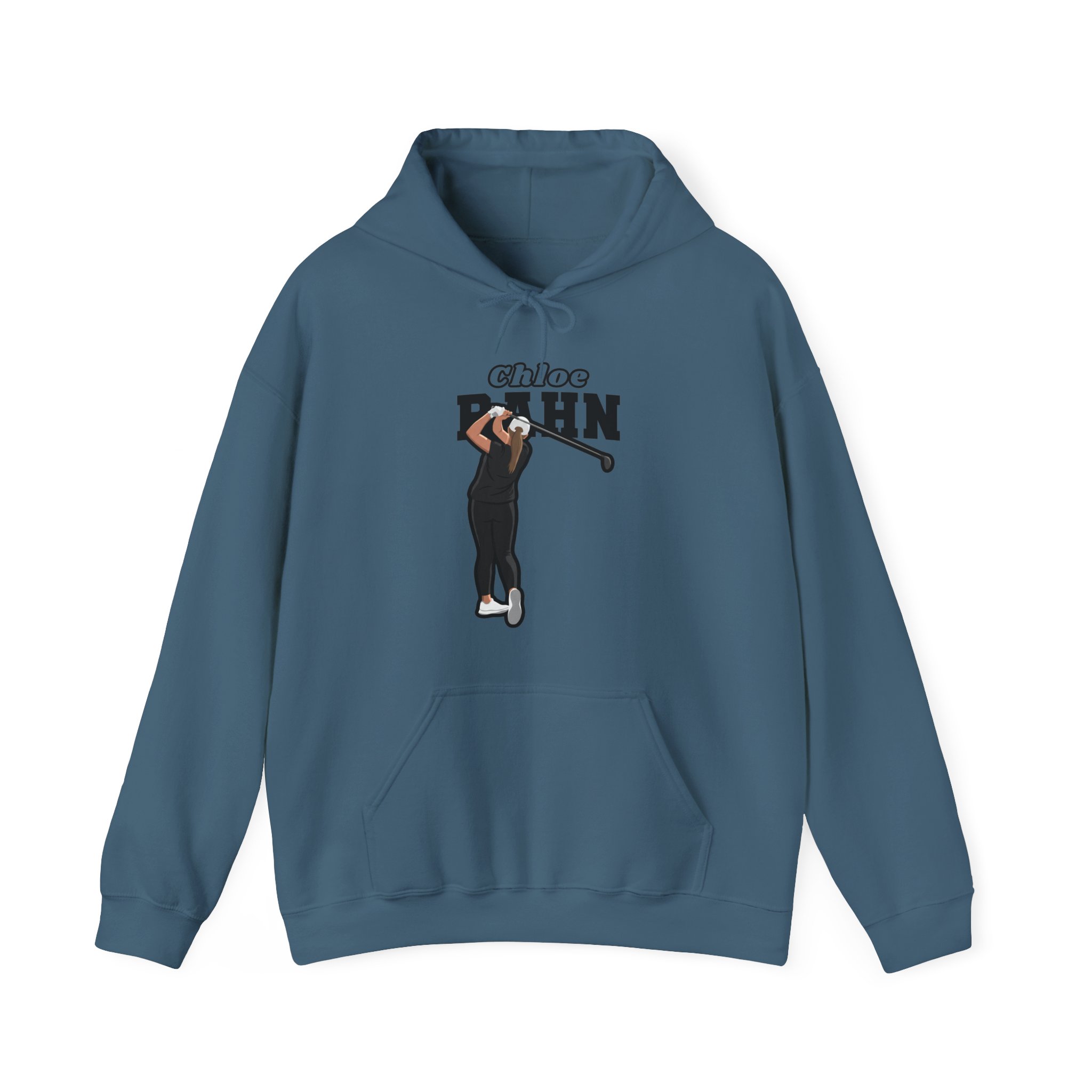 Hoodie — character_name_arch in Blue