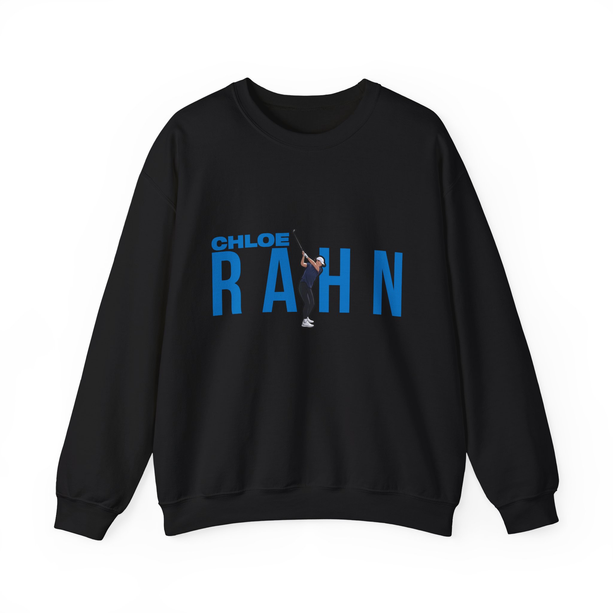 Crewneck Sweatshirt — character_player_name in Black