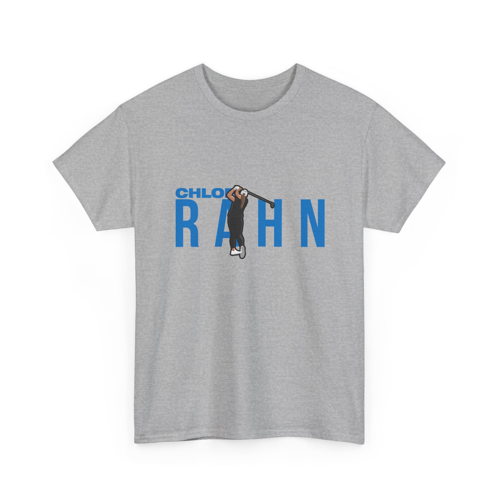 Tee — character_player_name in Grey