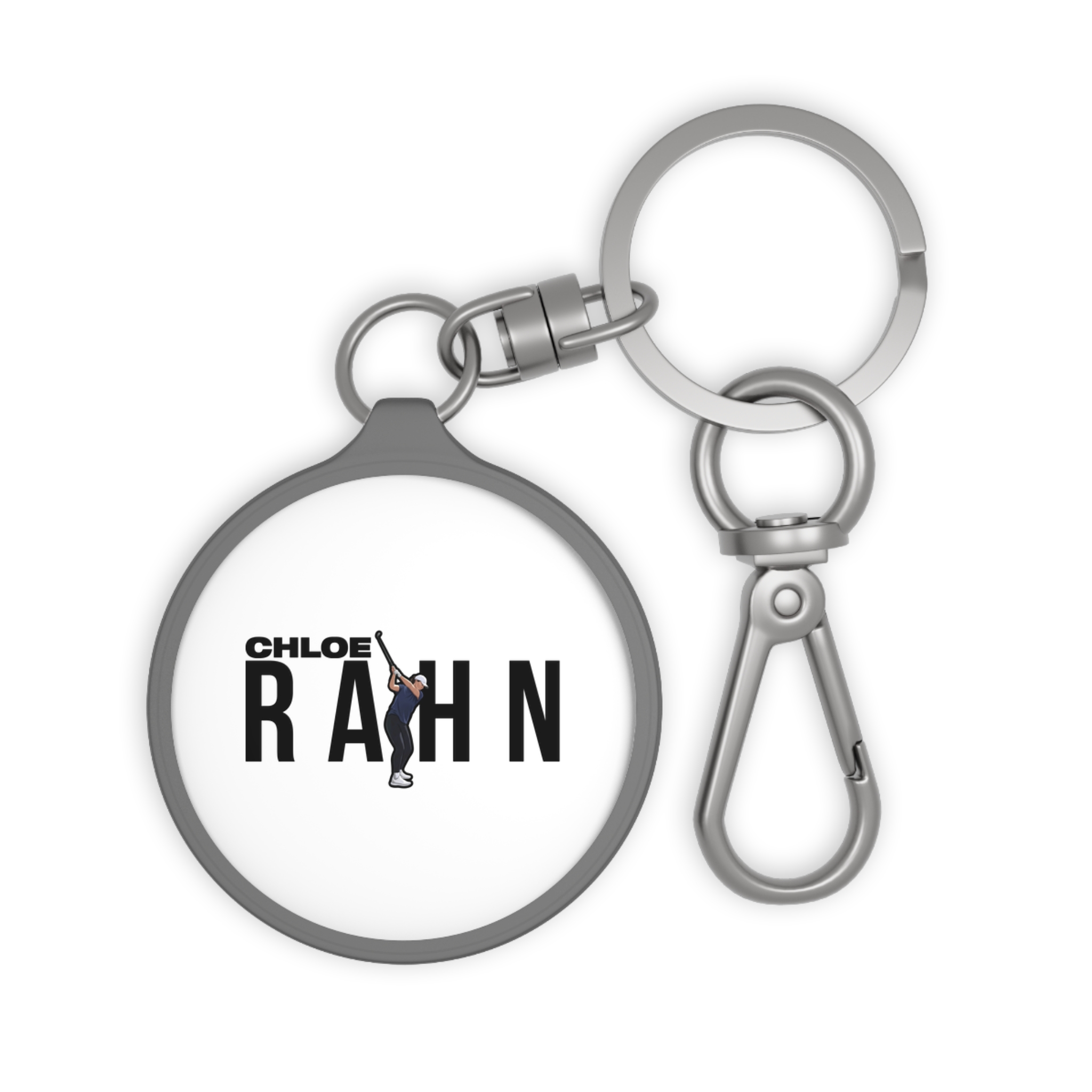 Keychain — character_player_name in Grey