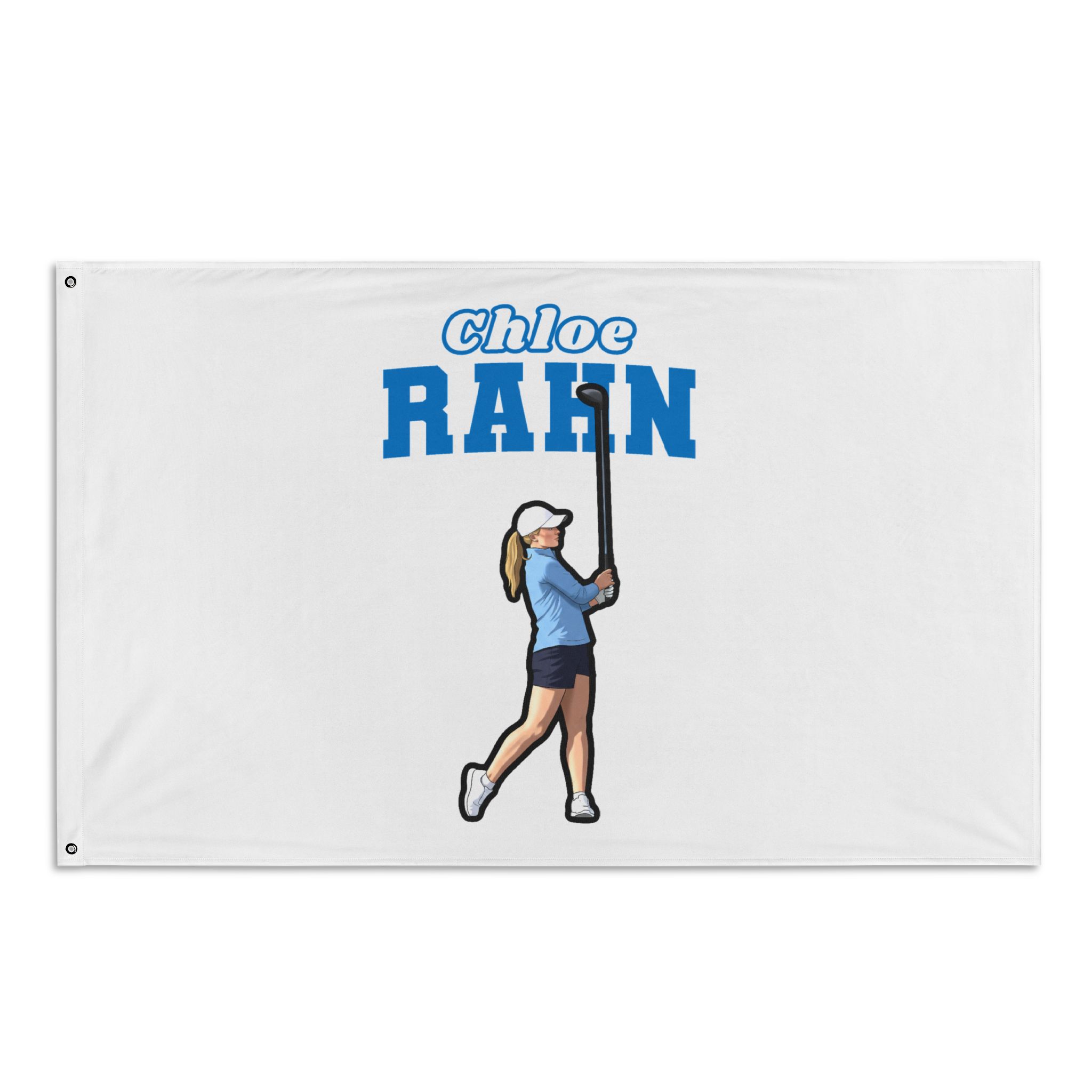 Flag (35 × 56 in) — character_name_arch in Classic