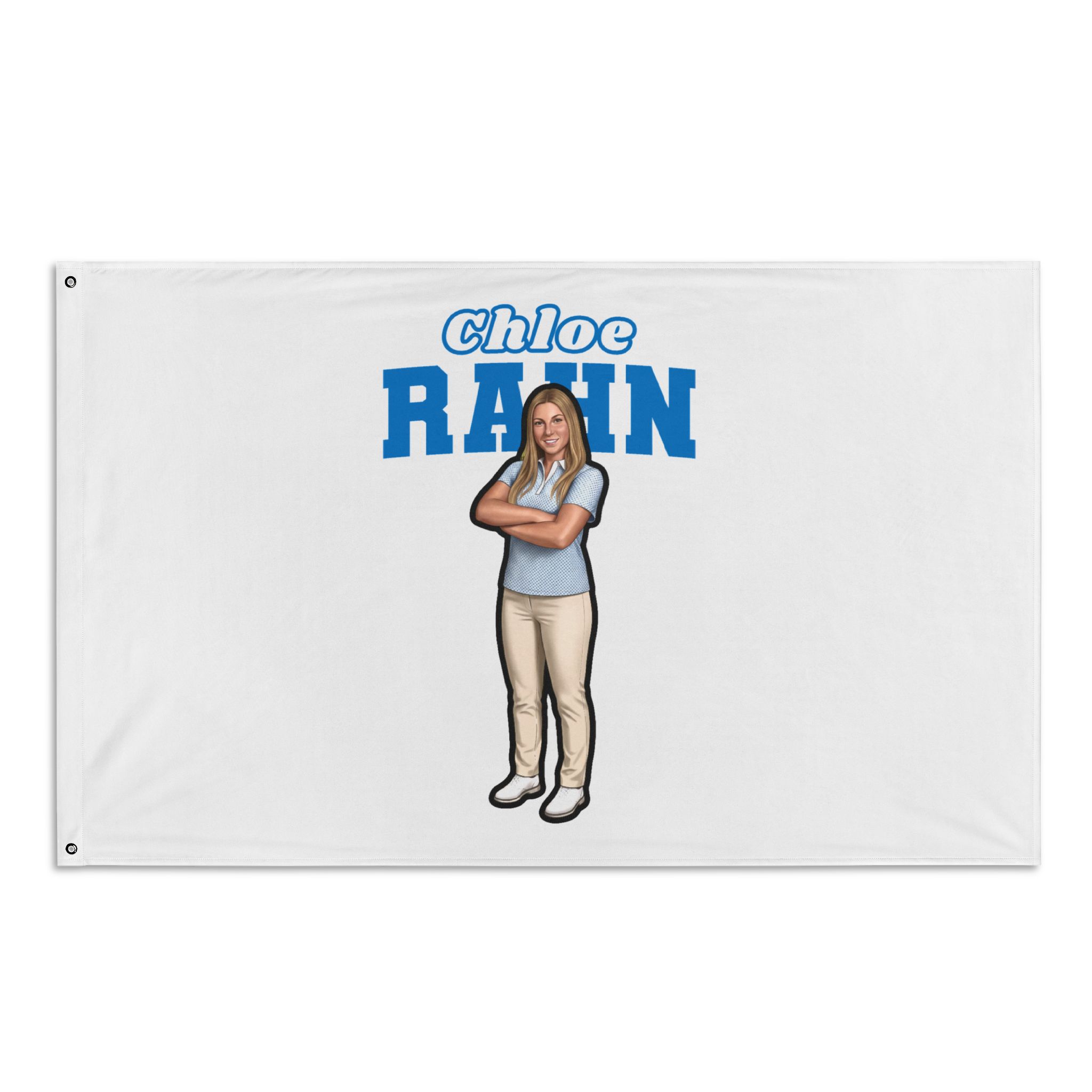 Flag (35 × 56 in) — character_name_arch in Classic