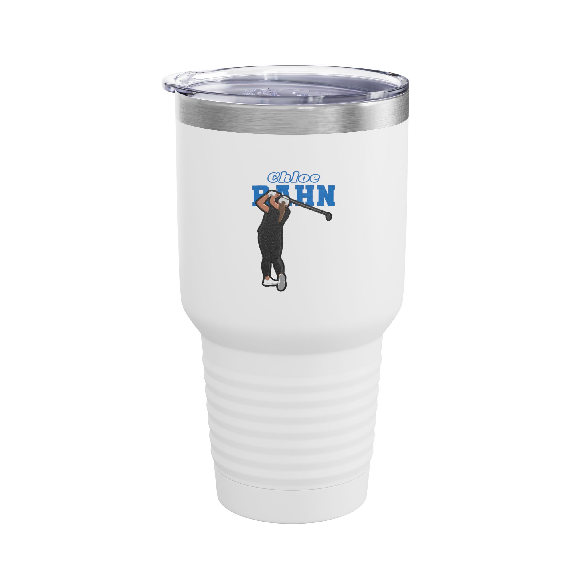 30oz Tumbler — character_name_arch in White