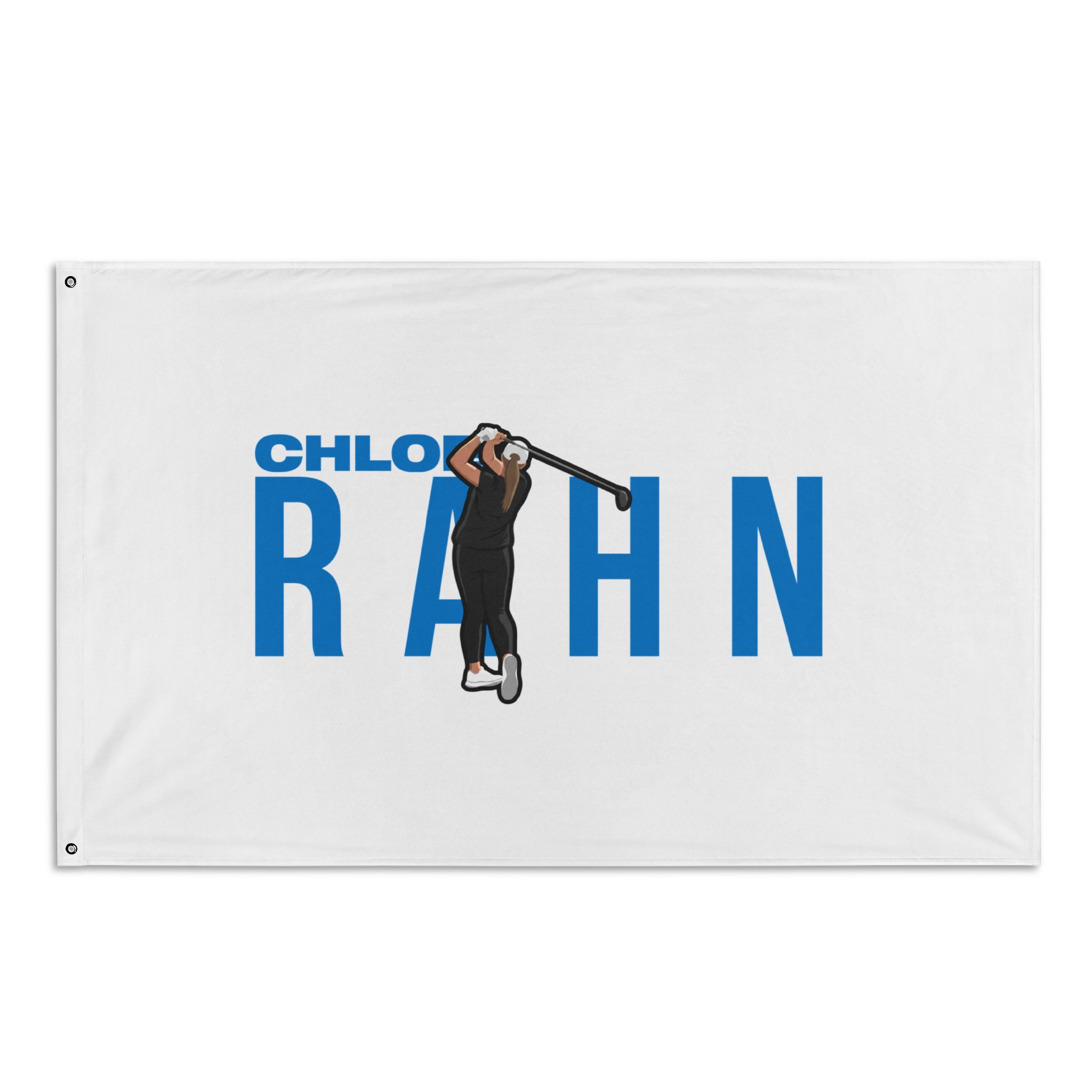 Flag (35 × 56 in) — character_player_name in Classic