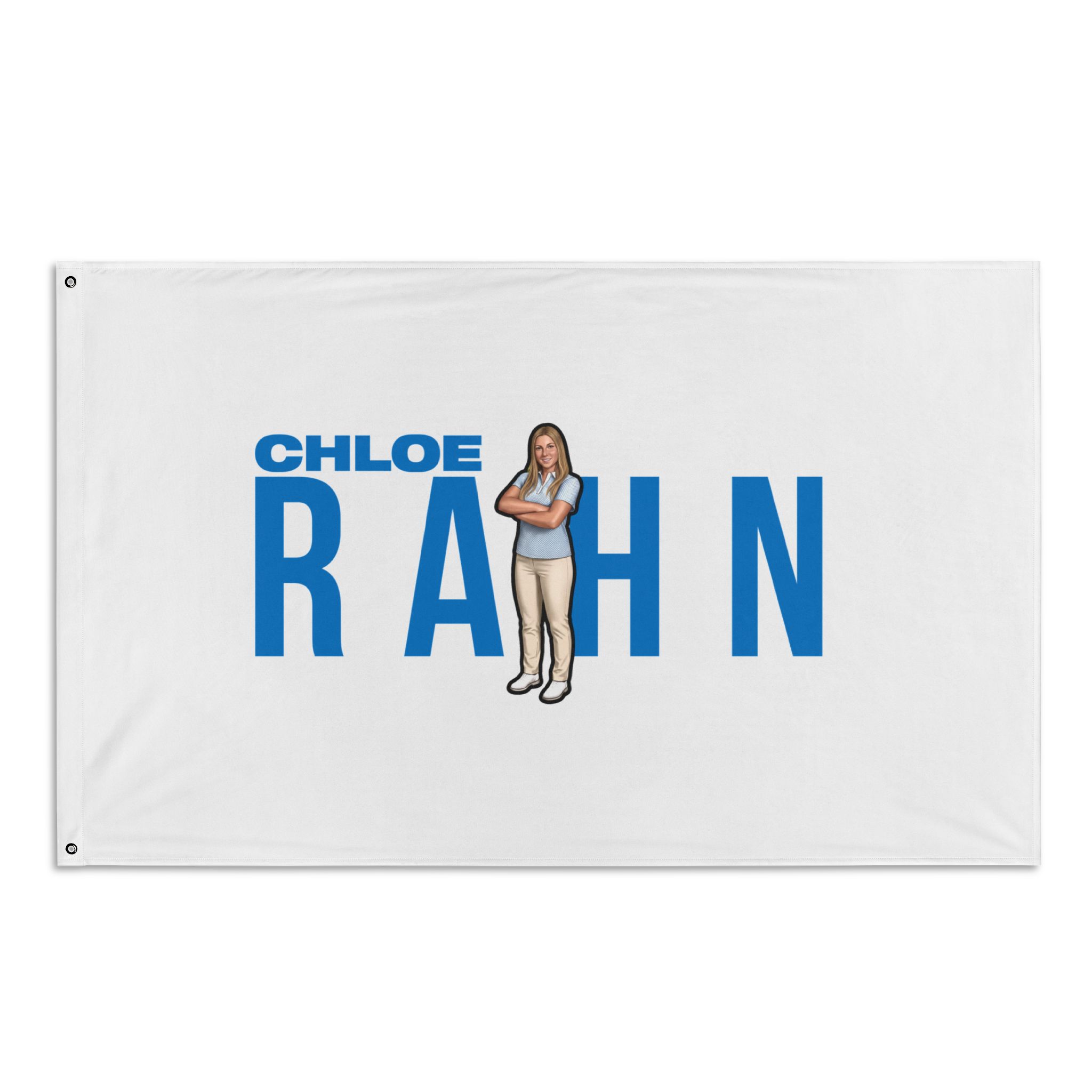 Flag (35 × 56 in) — character_player_name in Classic