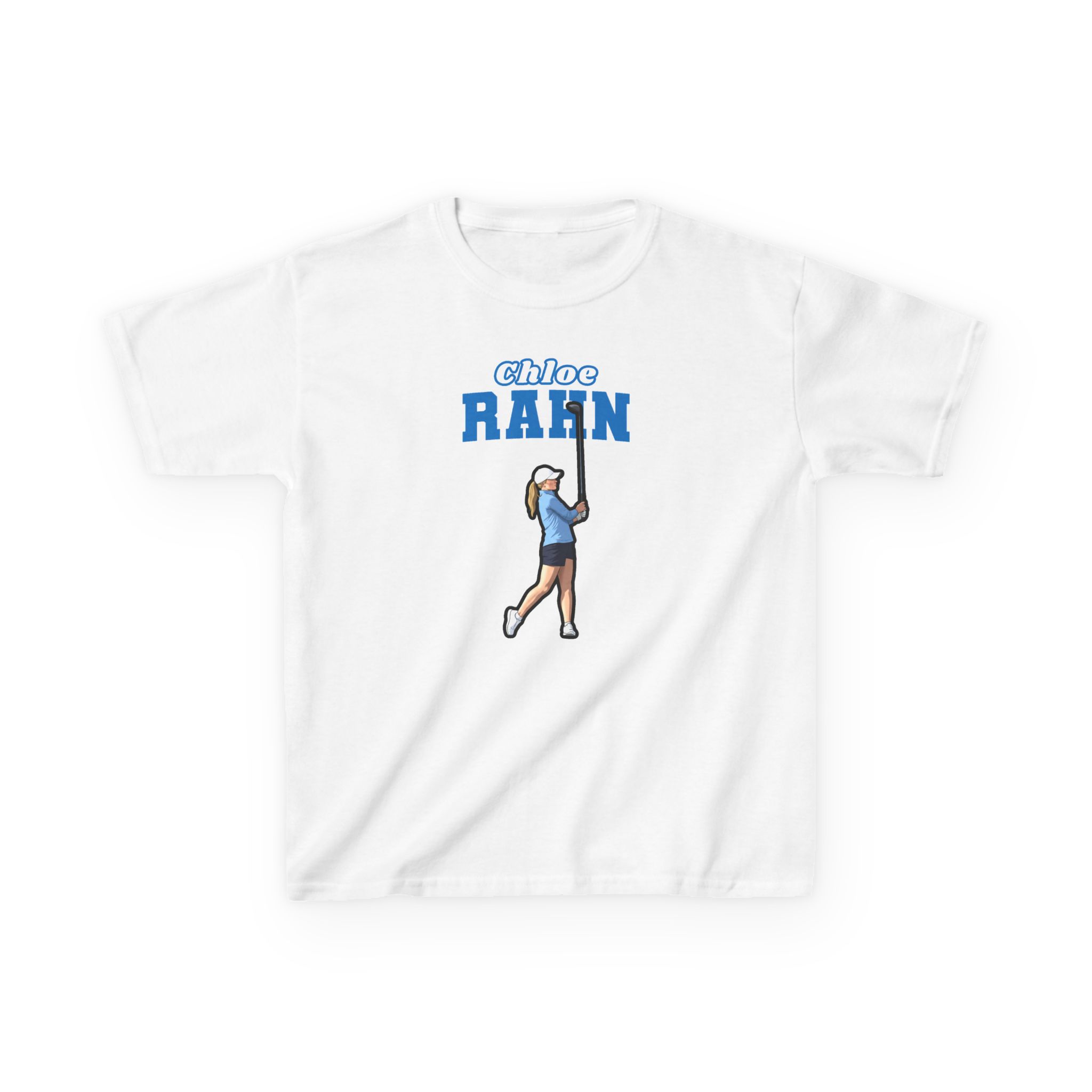 Youth Tee — character_name_arch in White