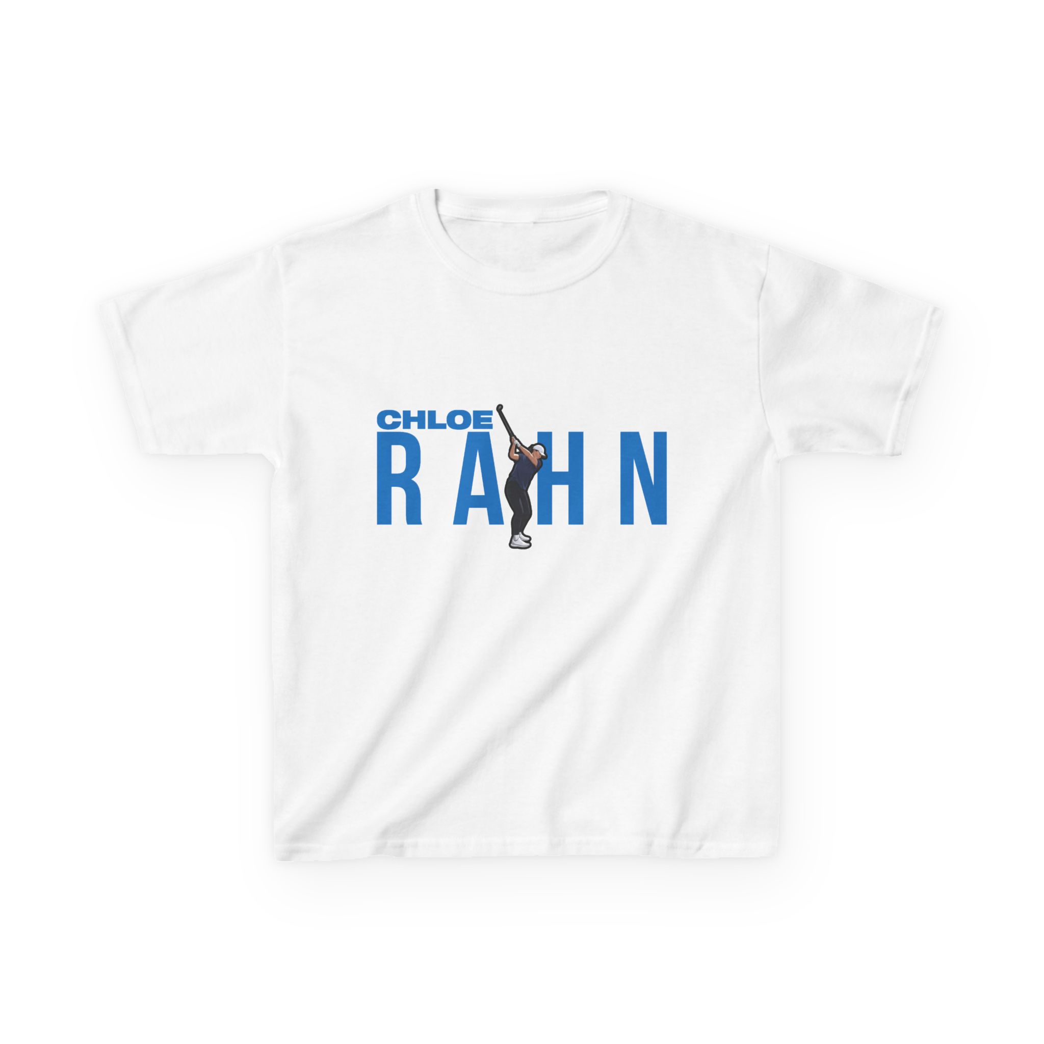 Youth Tee — character_player_name in White