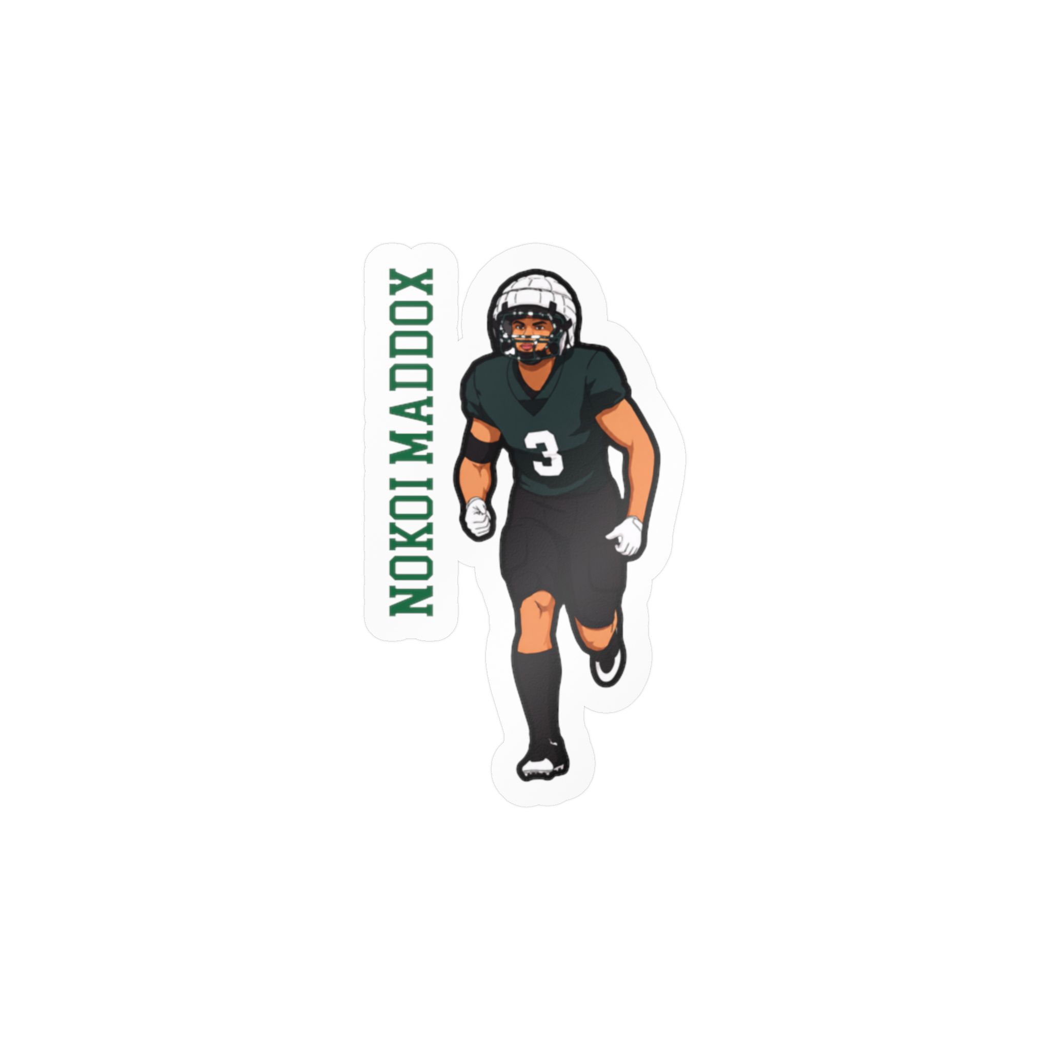 Vinyl Sticker — character_name_vertical in Classic