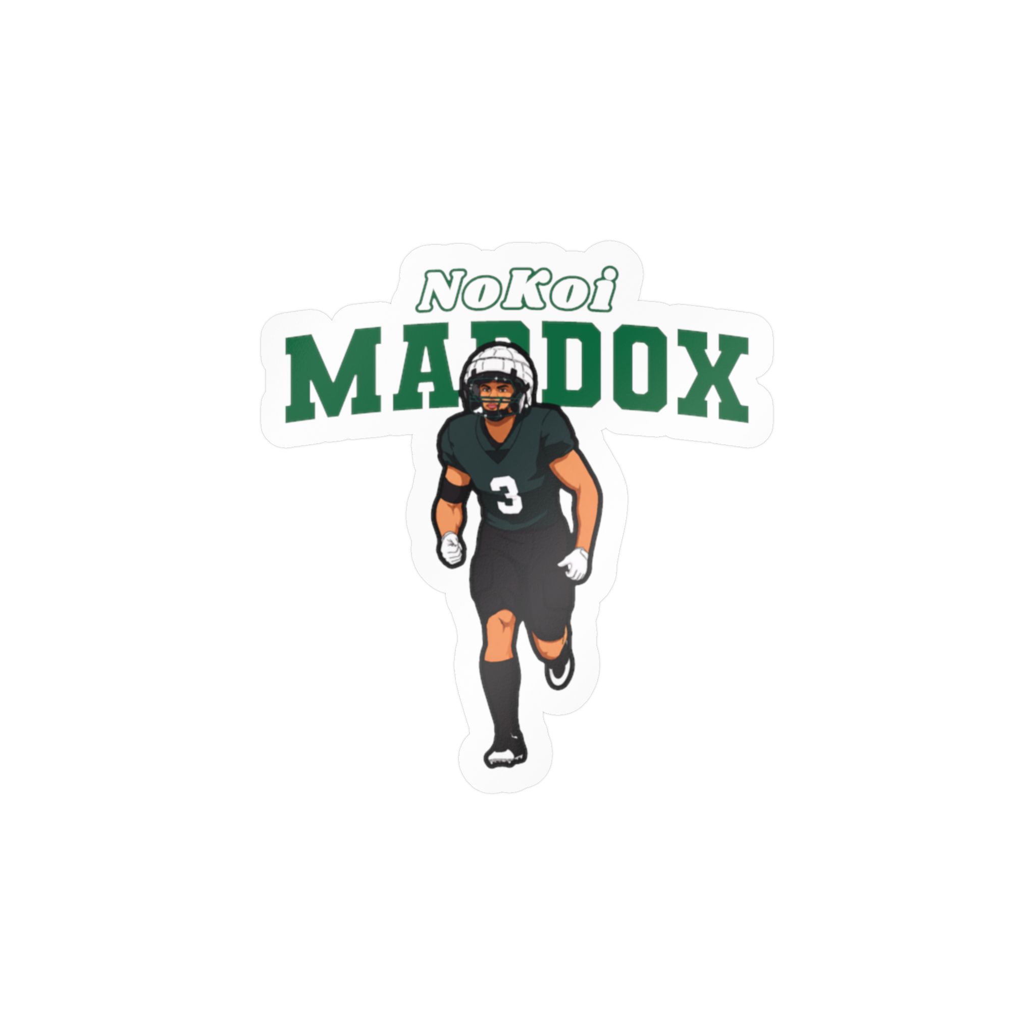 Vinyl Sticker — character_name_arch in Classic