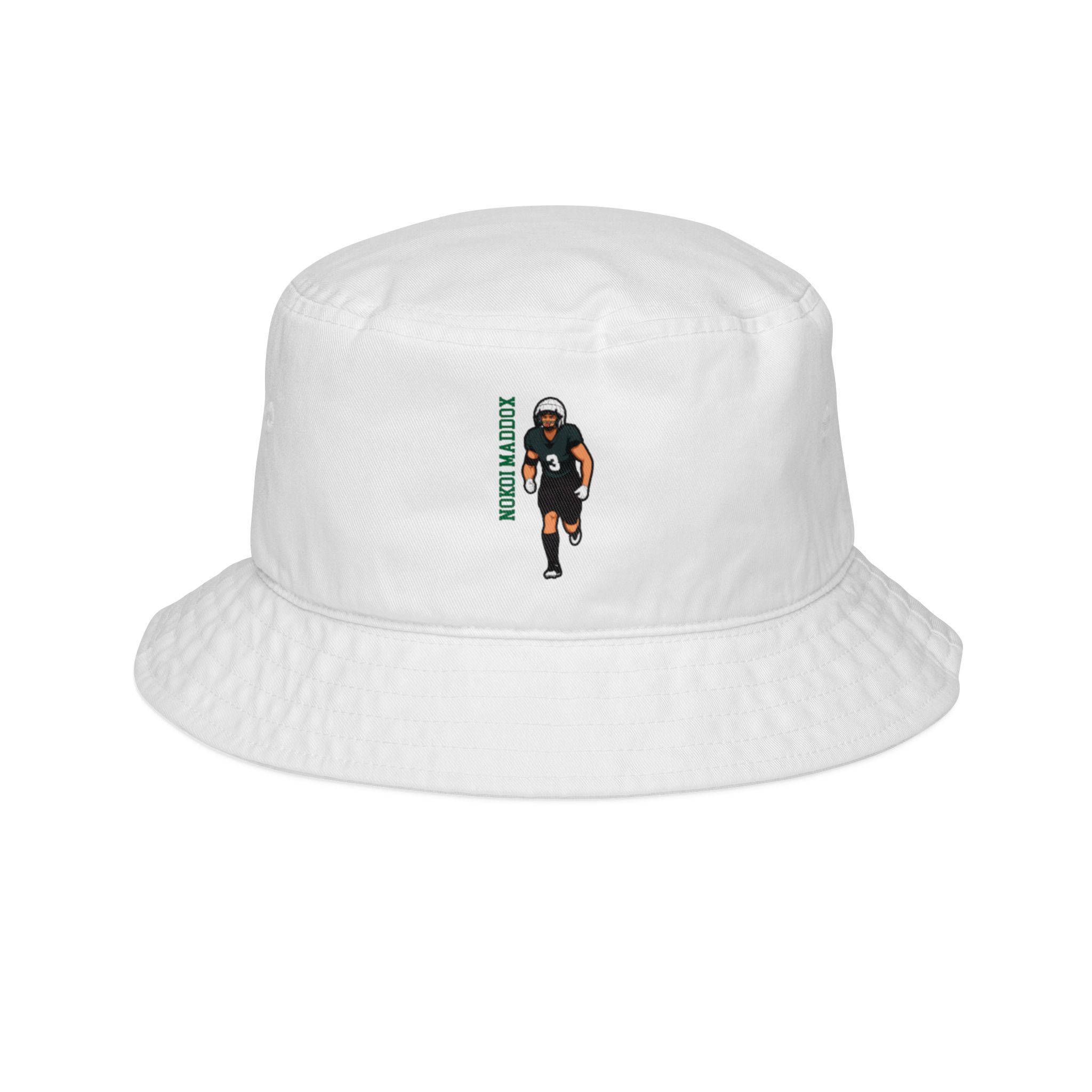 Bucket Hat — character_name_vertical in White