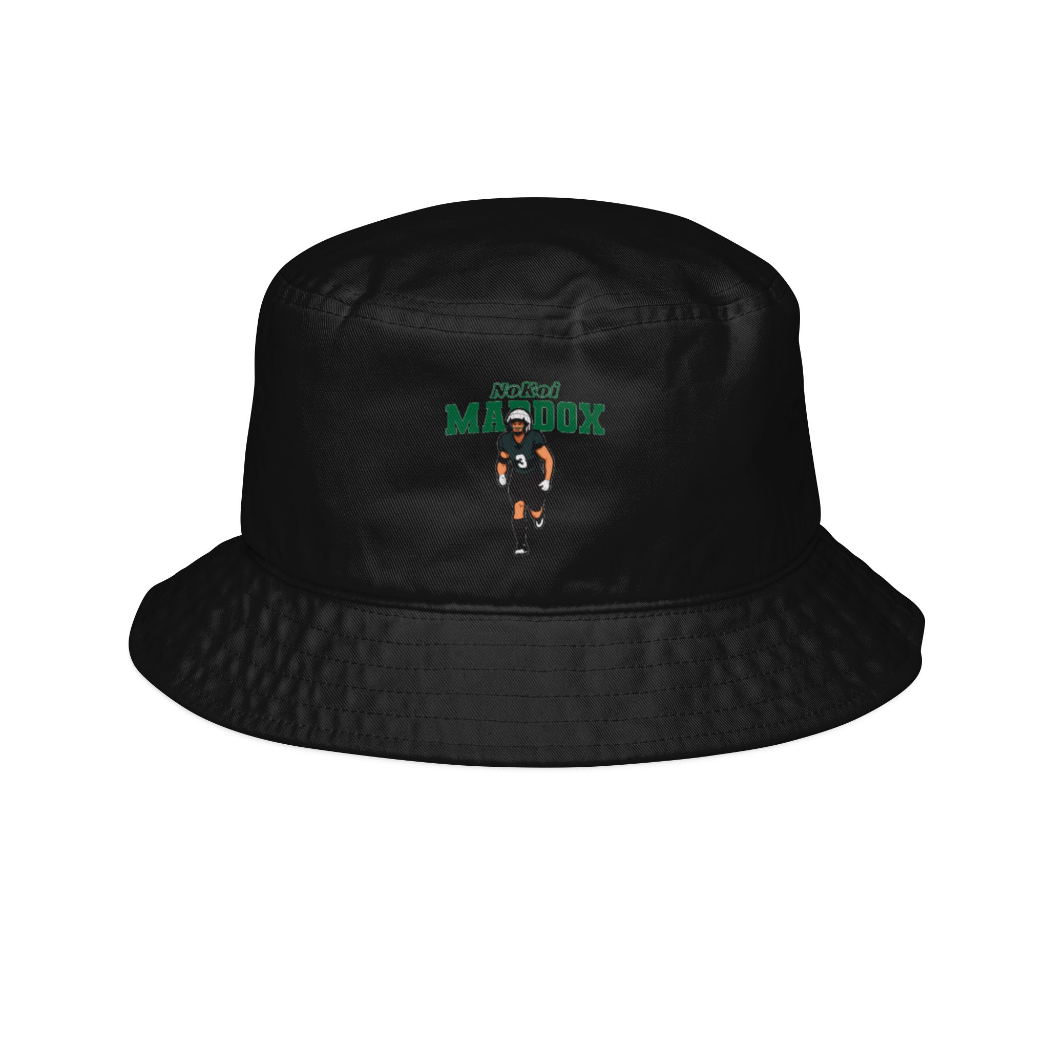 Bucket Hat — character_name_arch in Black