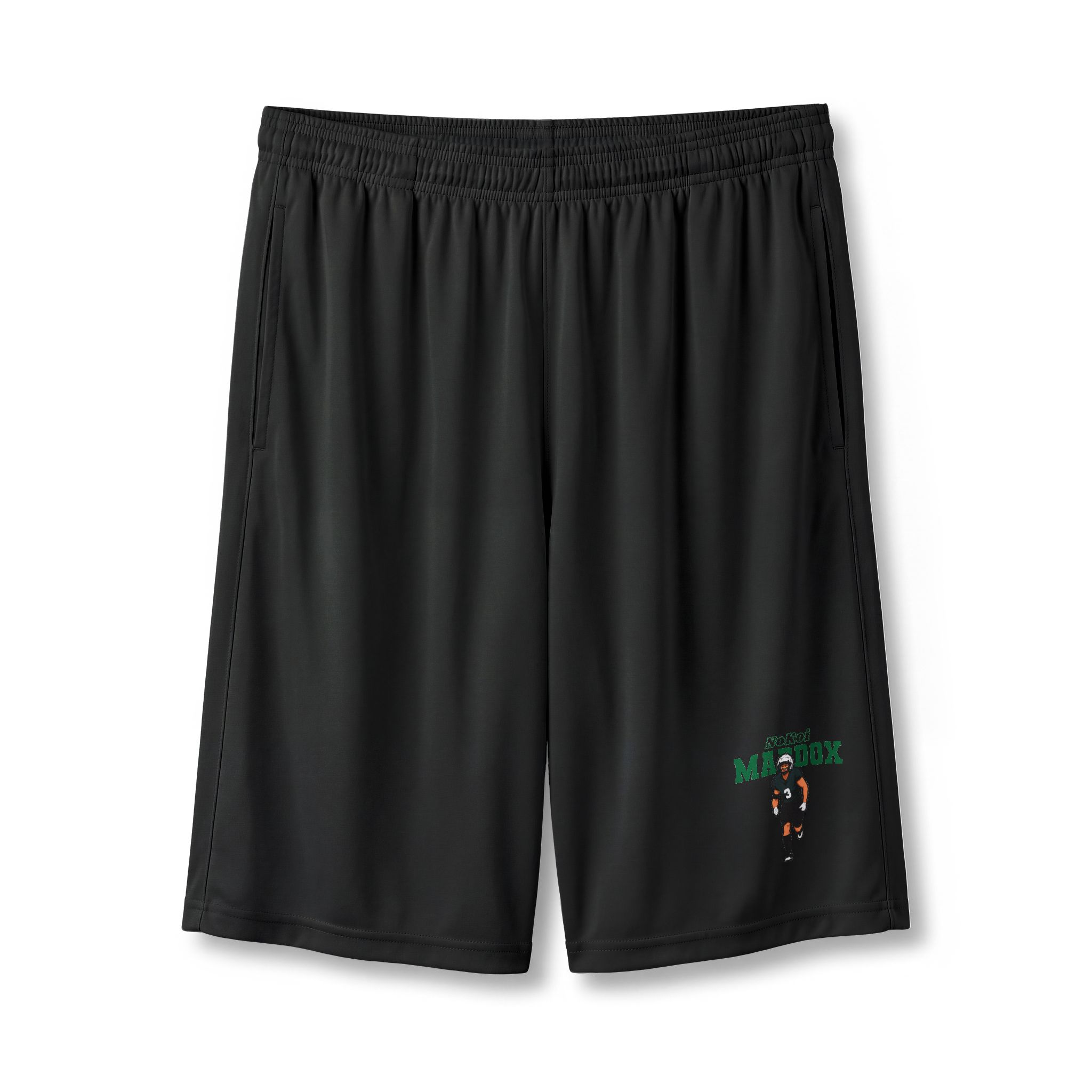 Shorts — character_name_arch in Black