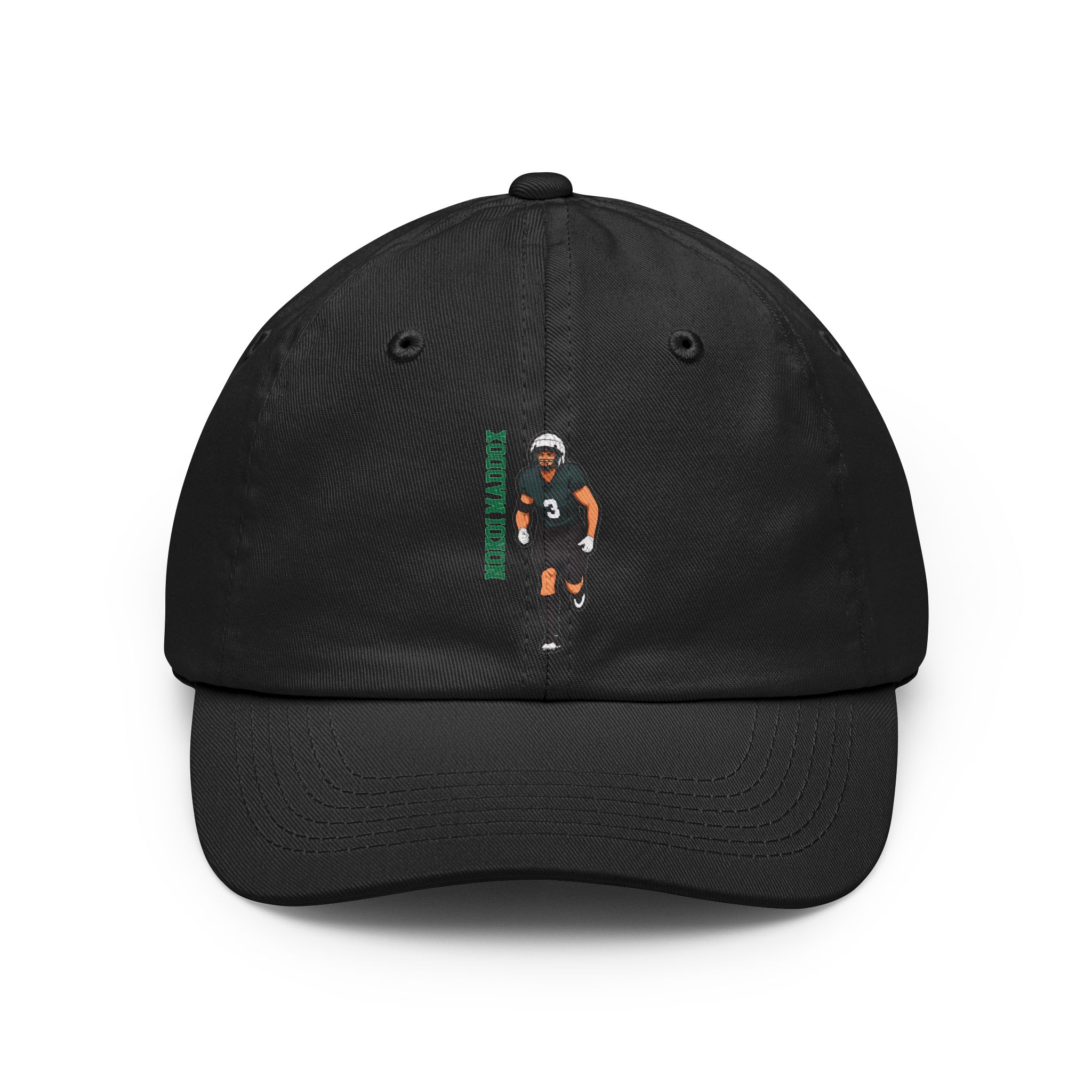 Classic Cap — character_name_vertical in Black