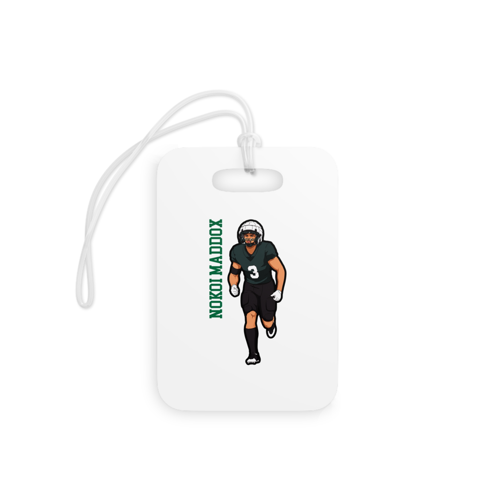 Bag Tag — character_name_vertical in Classic