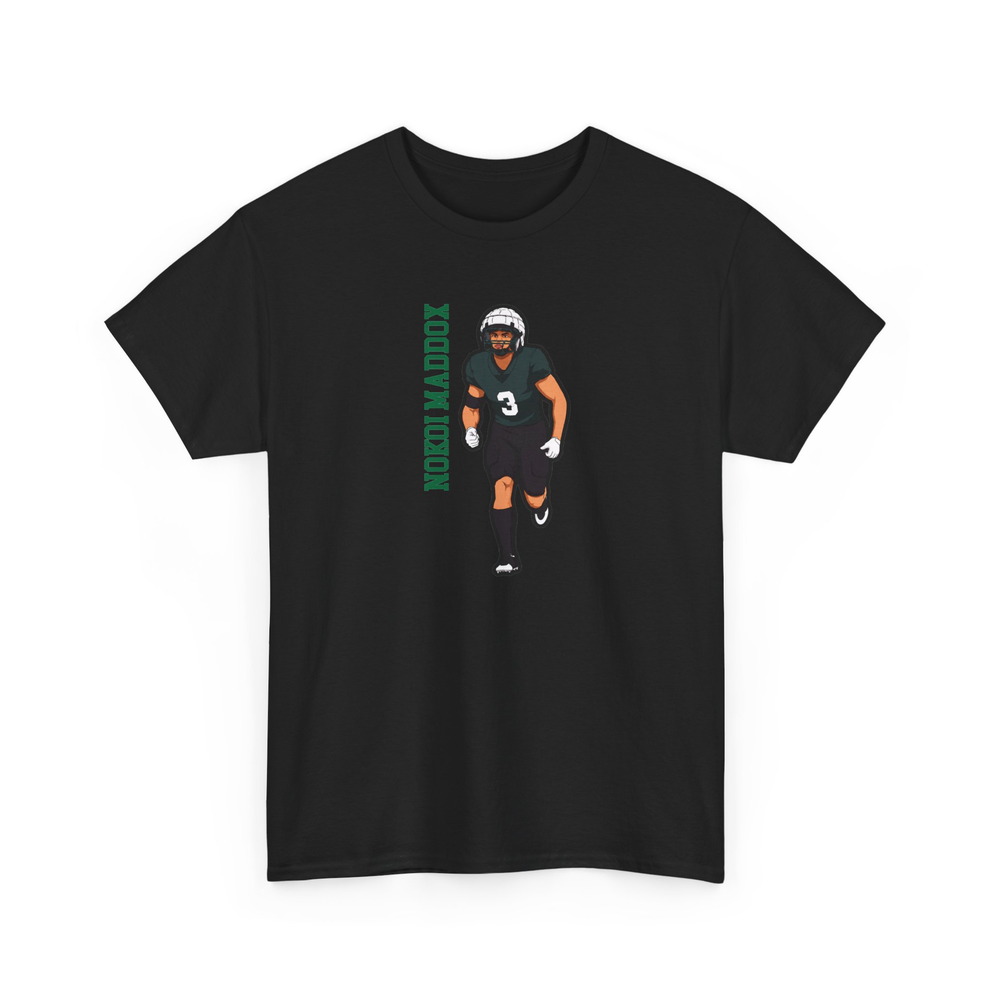 Tee — character_name_vertical in Black