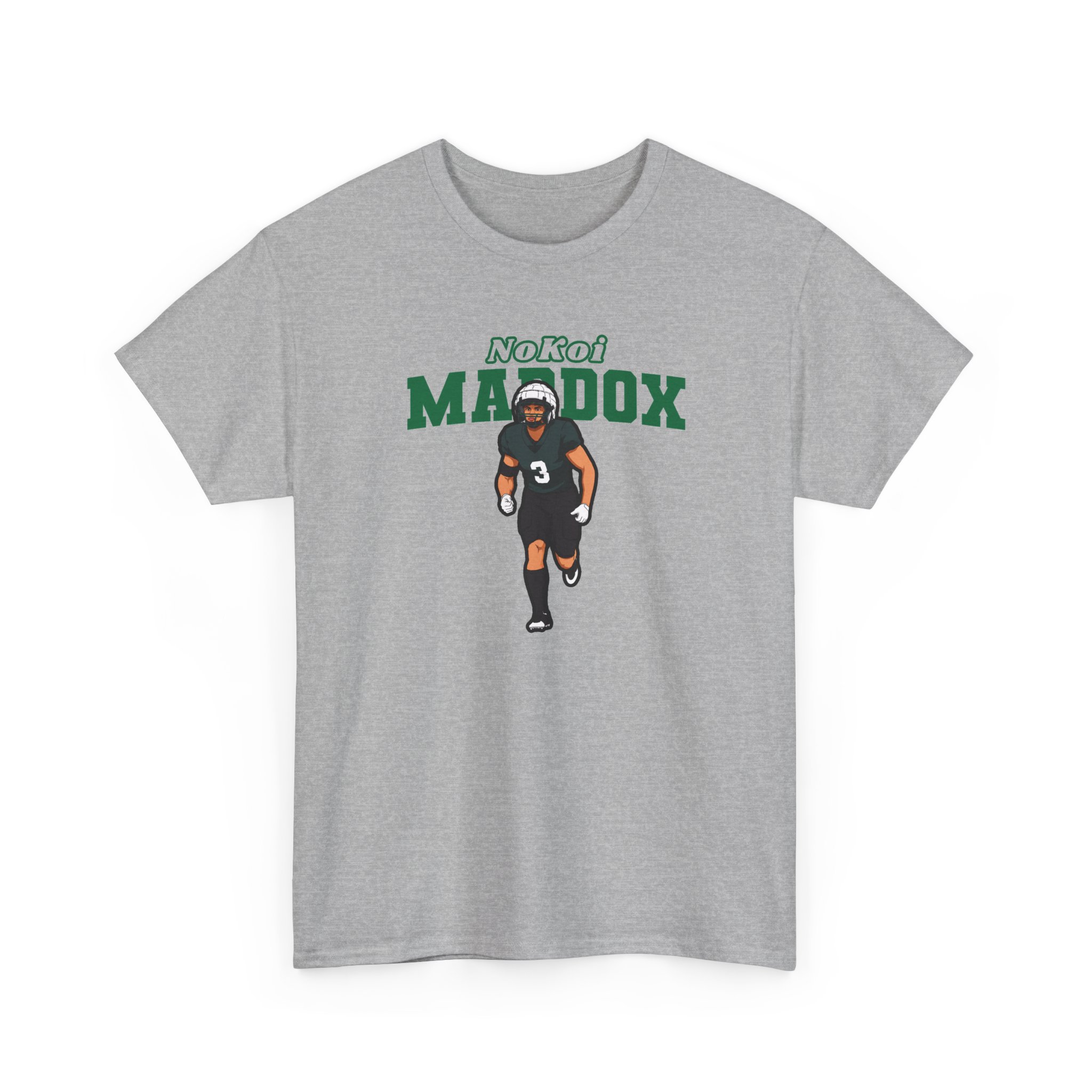 Tee — character_name_arch in Grey