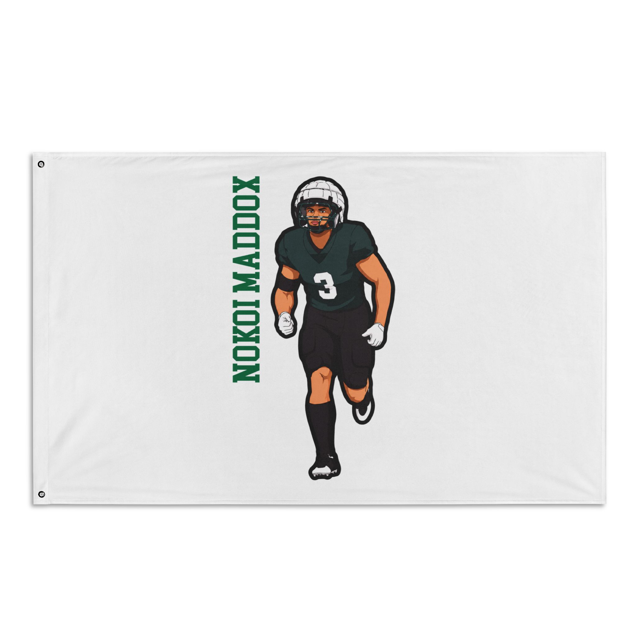Flag (35 × 56 in) — character_name_vertical in Classic