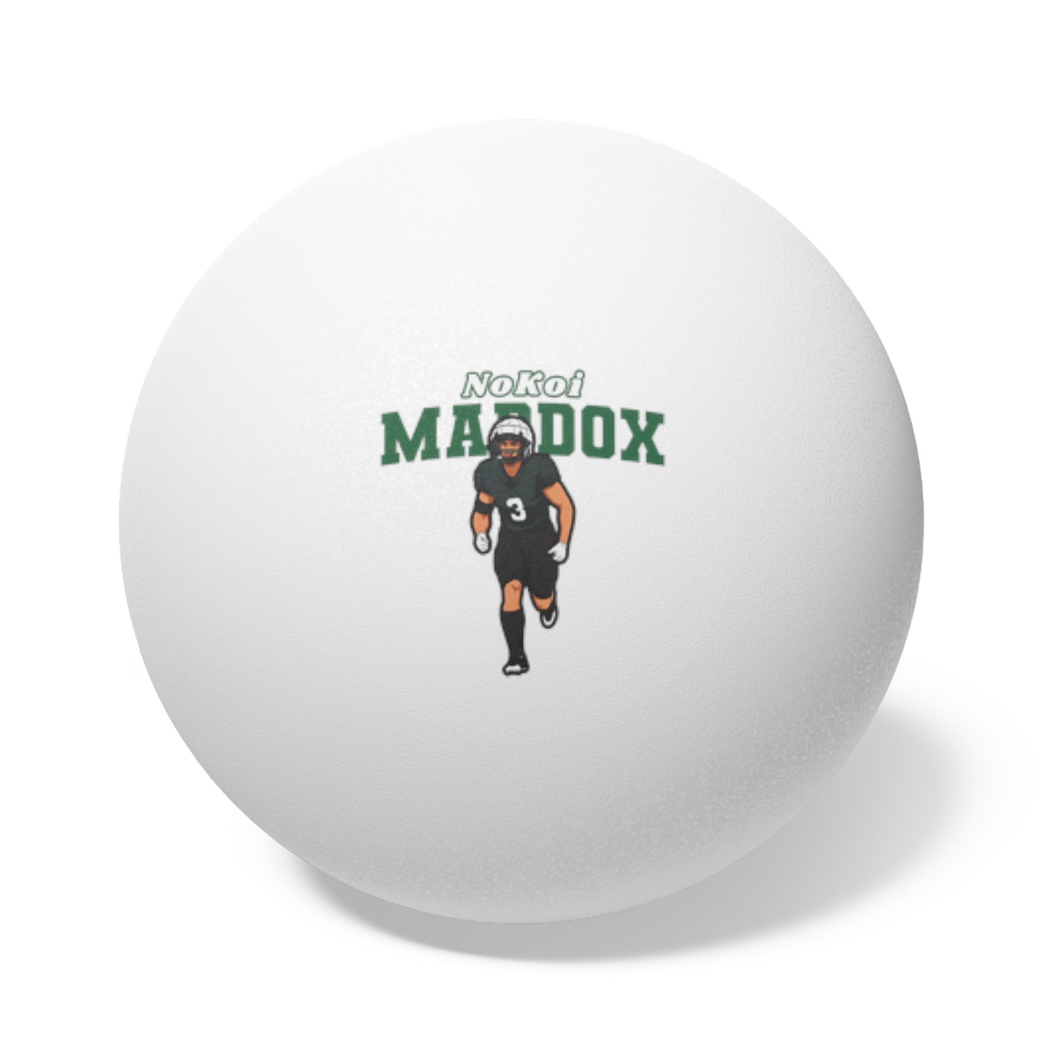 Ping Pong Balls, 6 pcs — character_name_arch in White