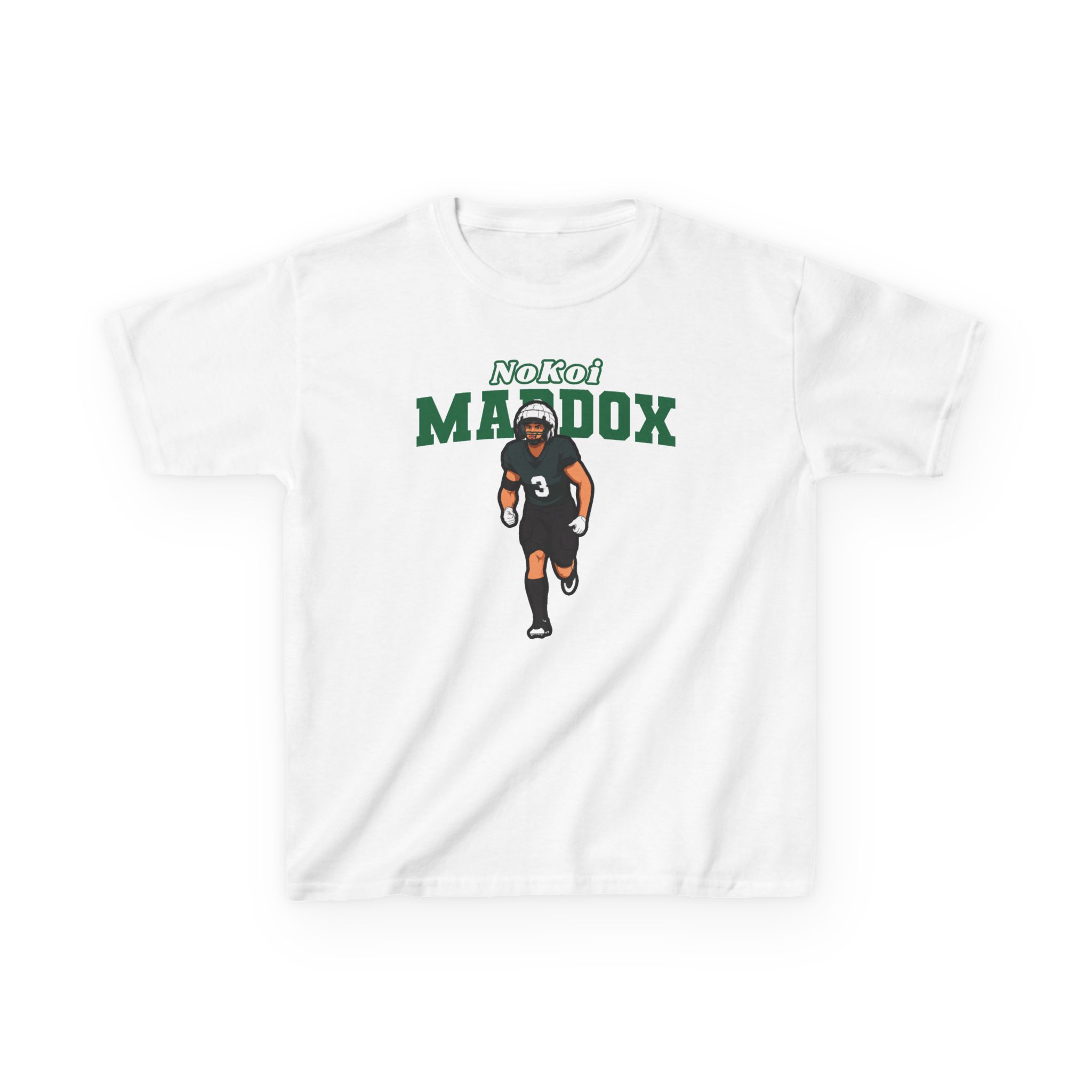 Youth Tee — character_name_arch in White