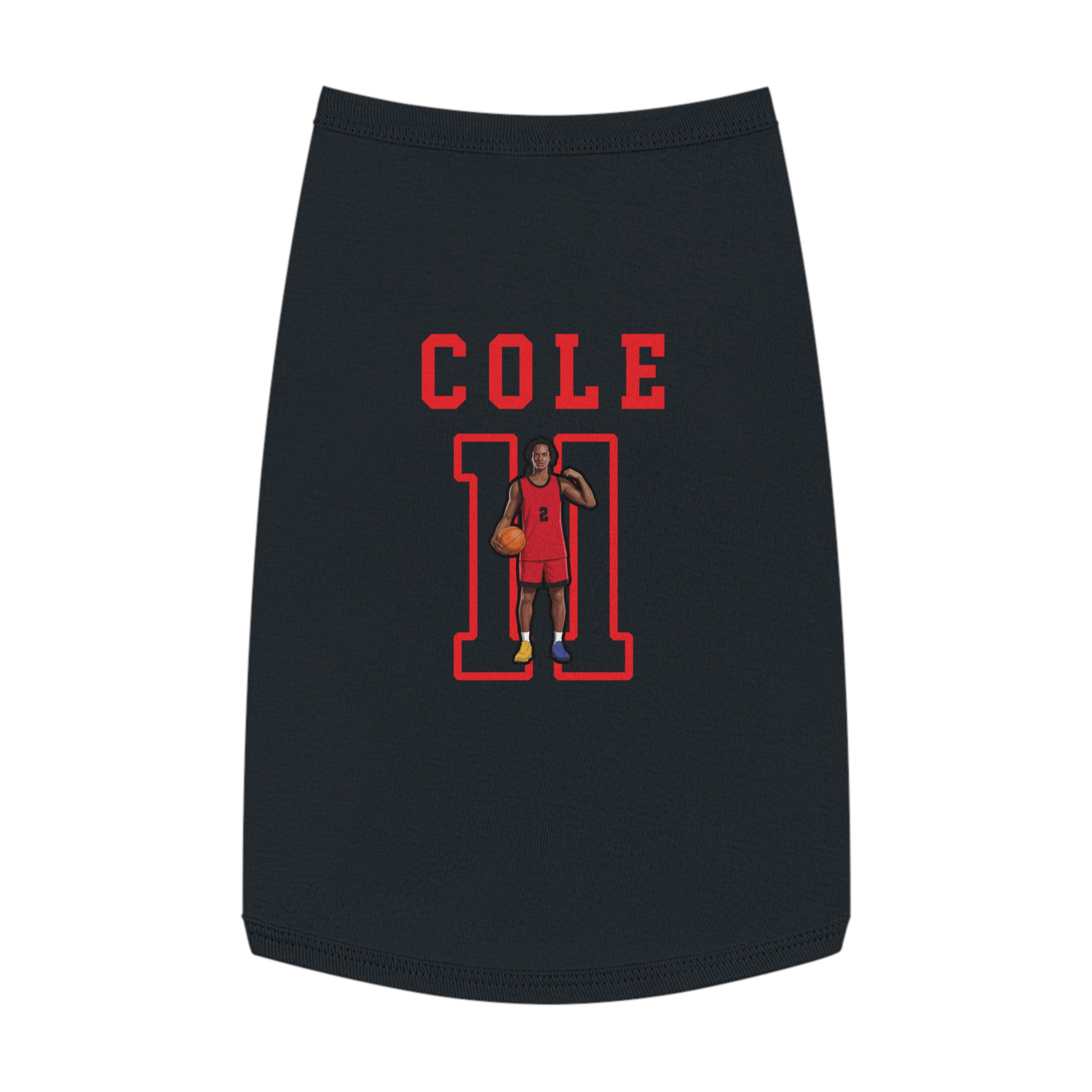Pet Tank Top — character_shirsey in Black