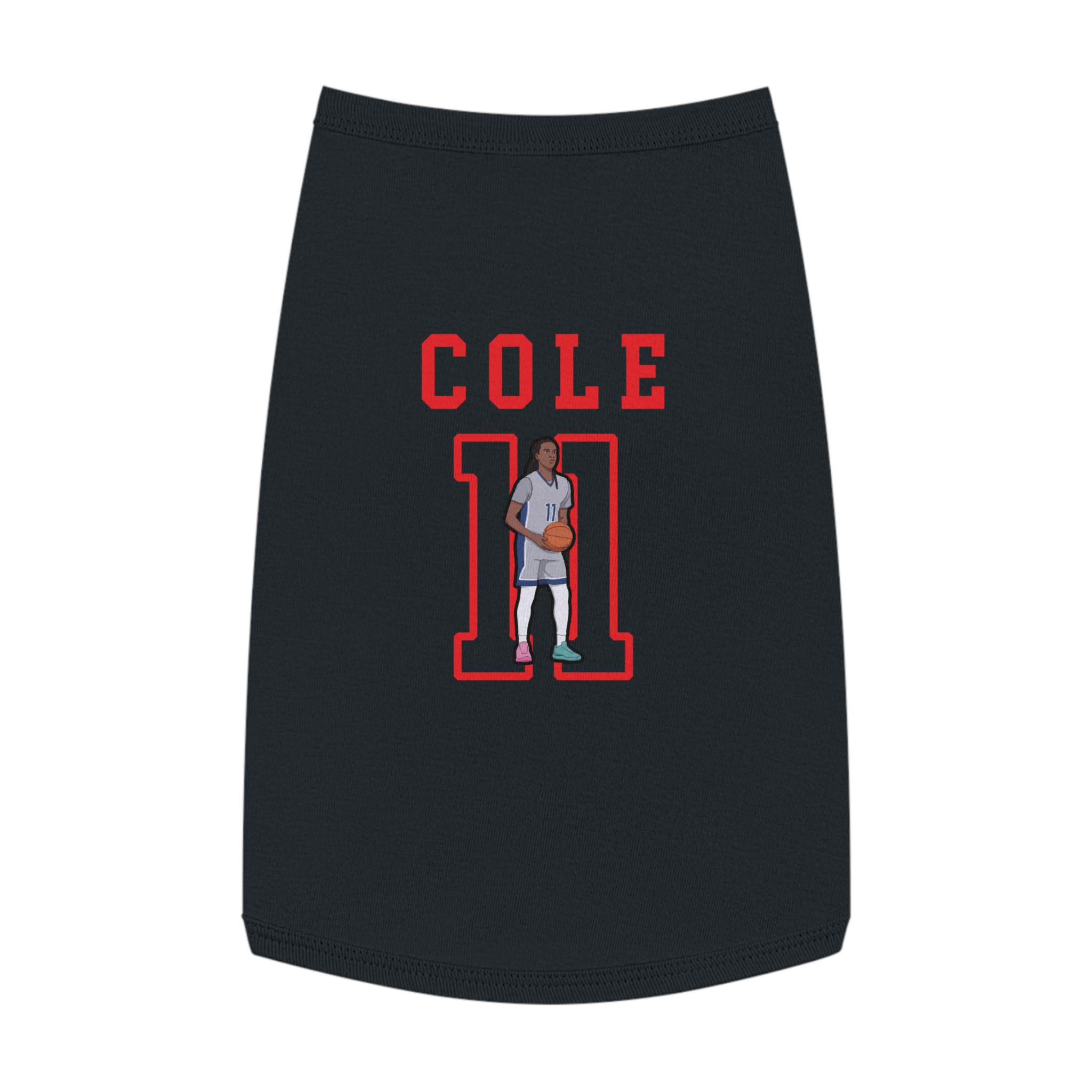Pet Tank Top — character_shirsey in Black